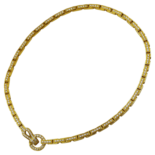 Exploring the Elegance of Cartier Agrafe Jewelry: A Guide to 18k Yellow Gold and Diamond Collection