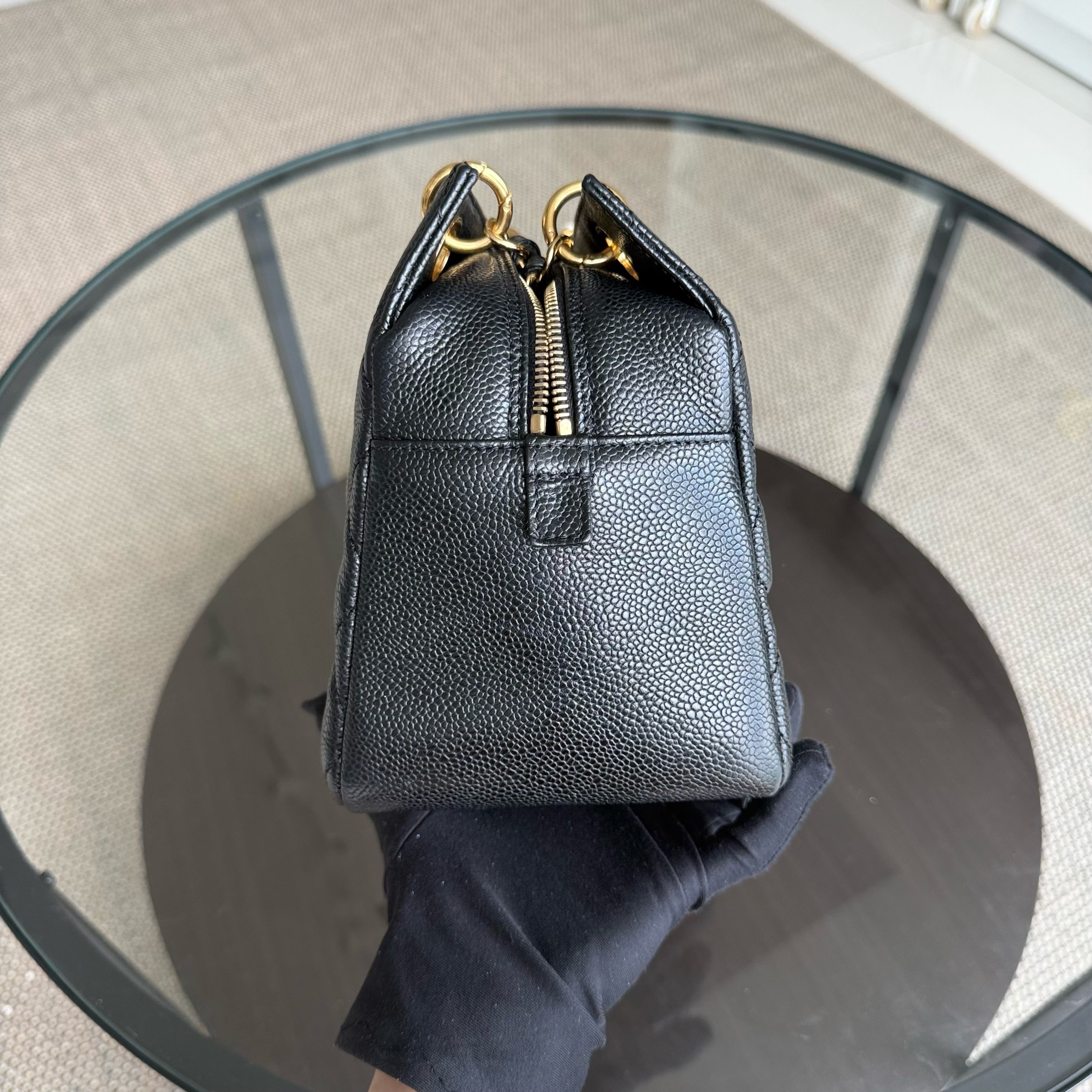 Chanel Petite Timeless Tote - Caviar Quilted Grained Calfskin