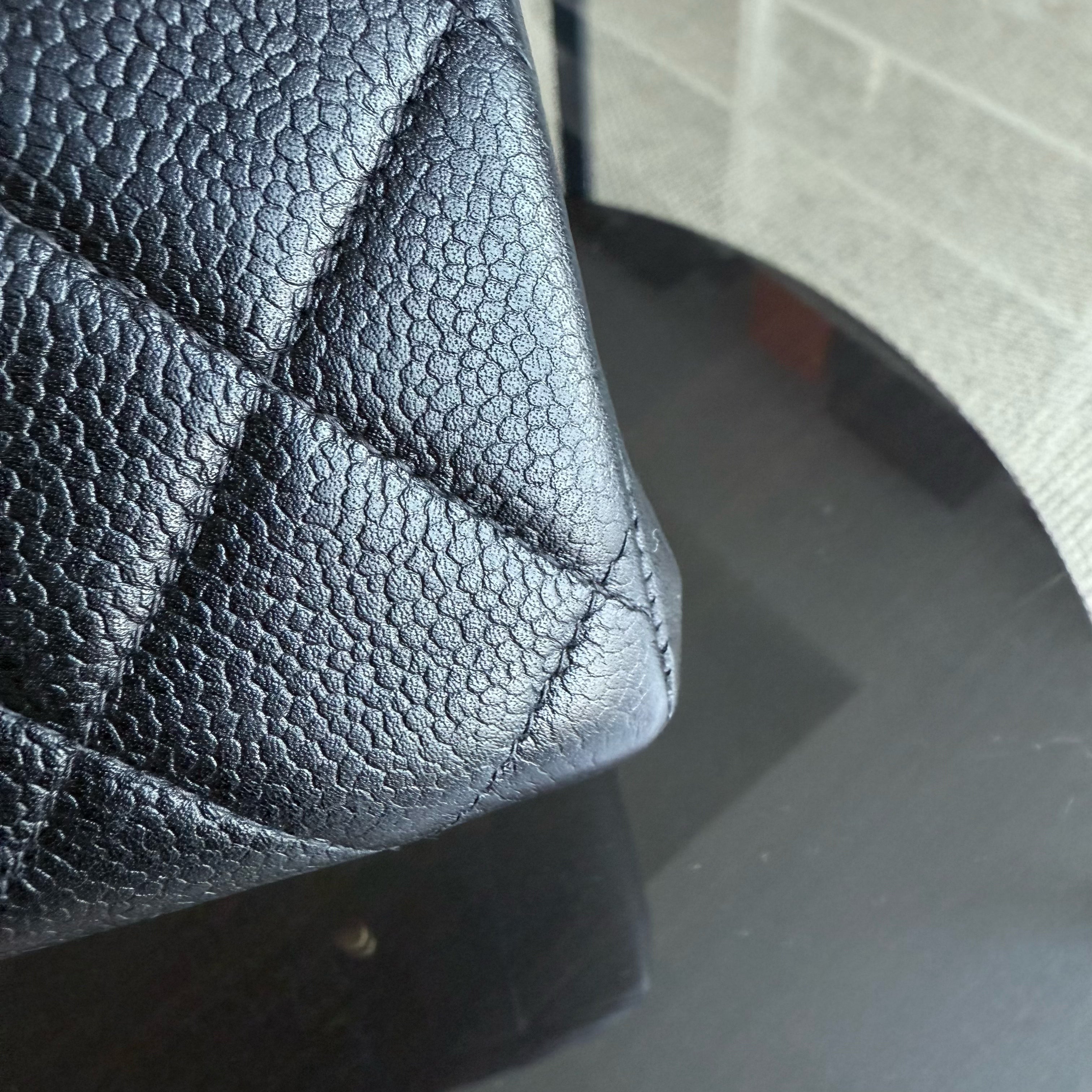 Chanel Timeless Tote - Caviar Quilted Grained Calfskin Black Gold Hardware Series 4