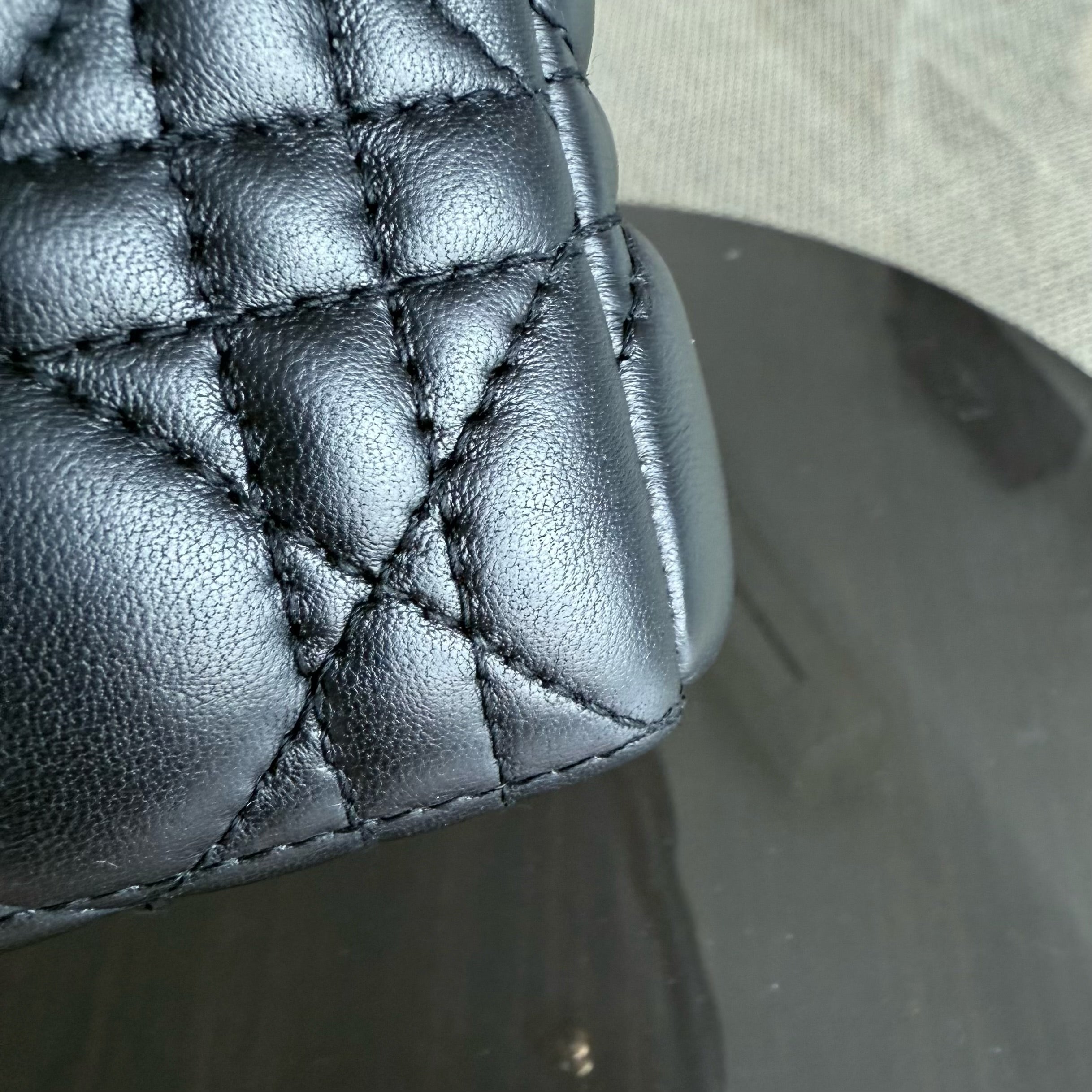 Dior Lady Medium - Canange Lambskin Black Gold Hardware