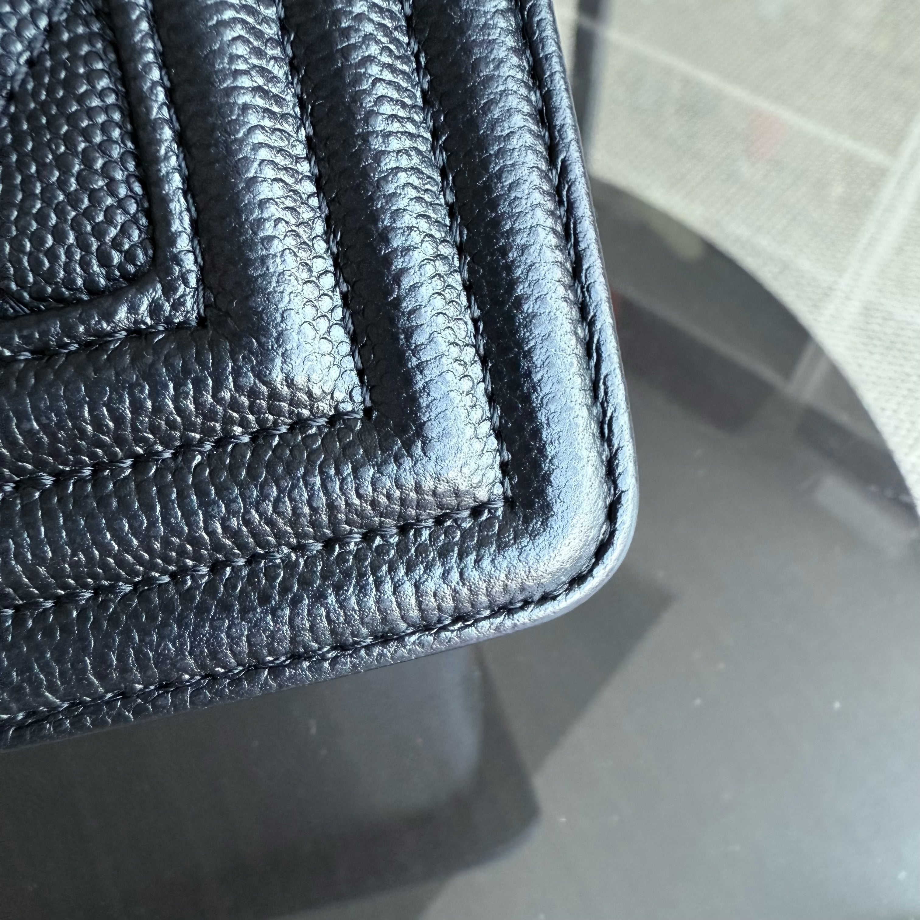 Chanel Boy Small - Caviar Quilted Grained Calfskin Black Gold Hardware Series 23