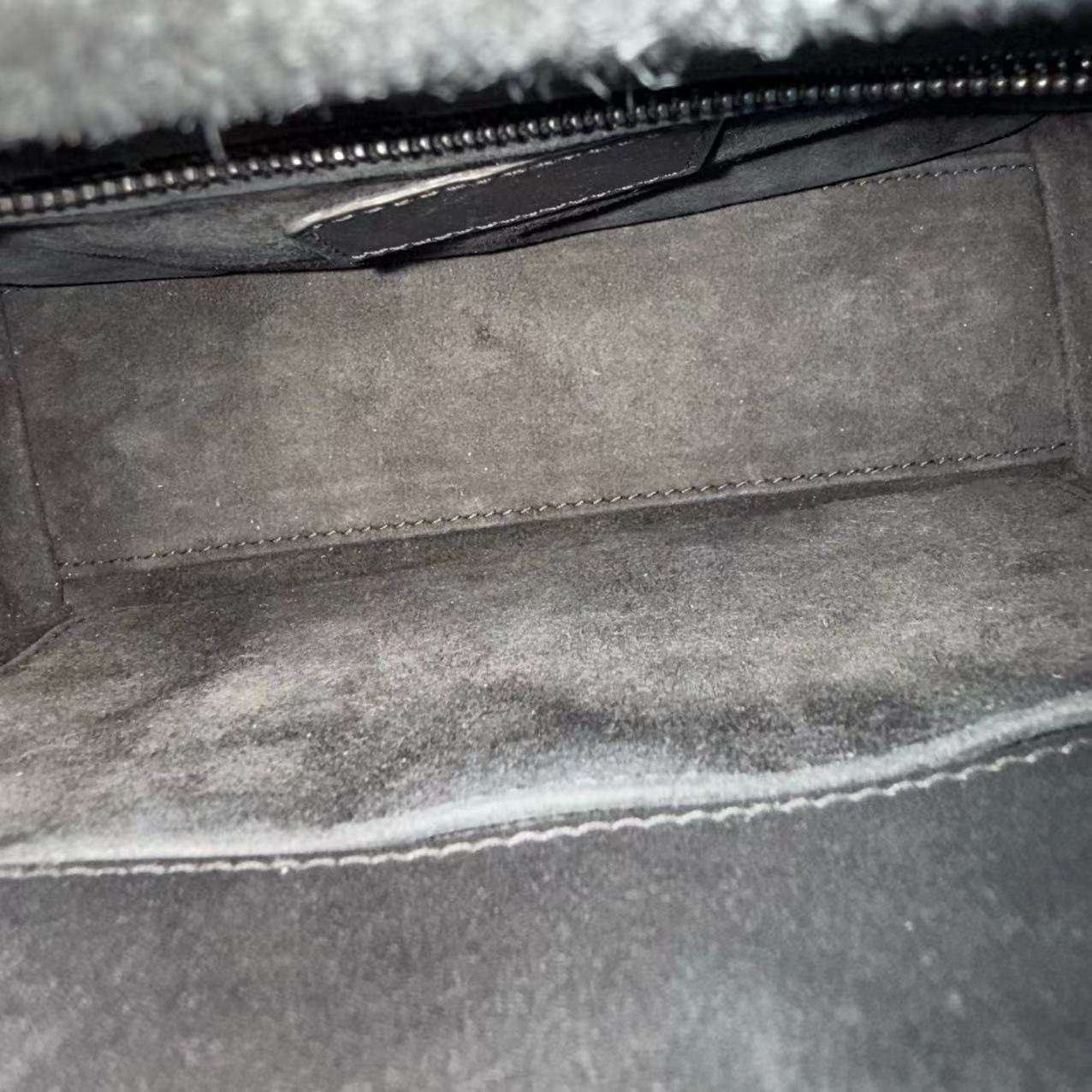 Dior Lady Small ABC - All Black Cannage Calfskin Black Hardware