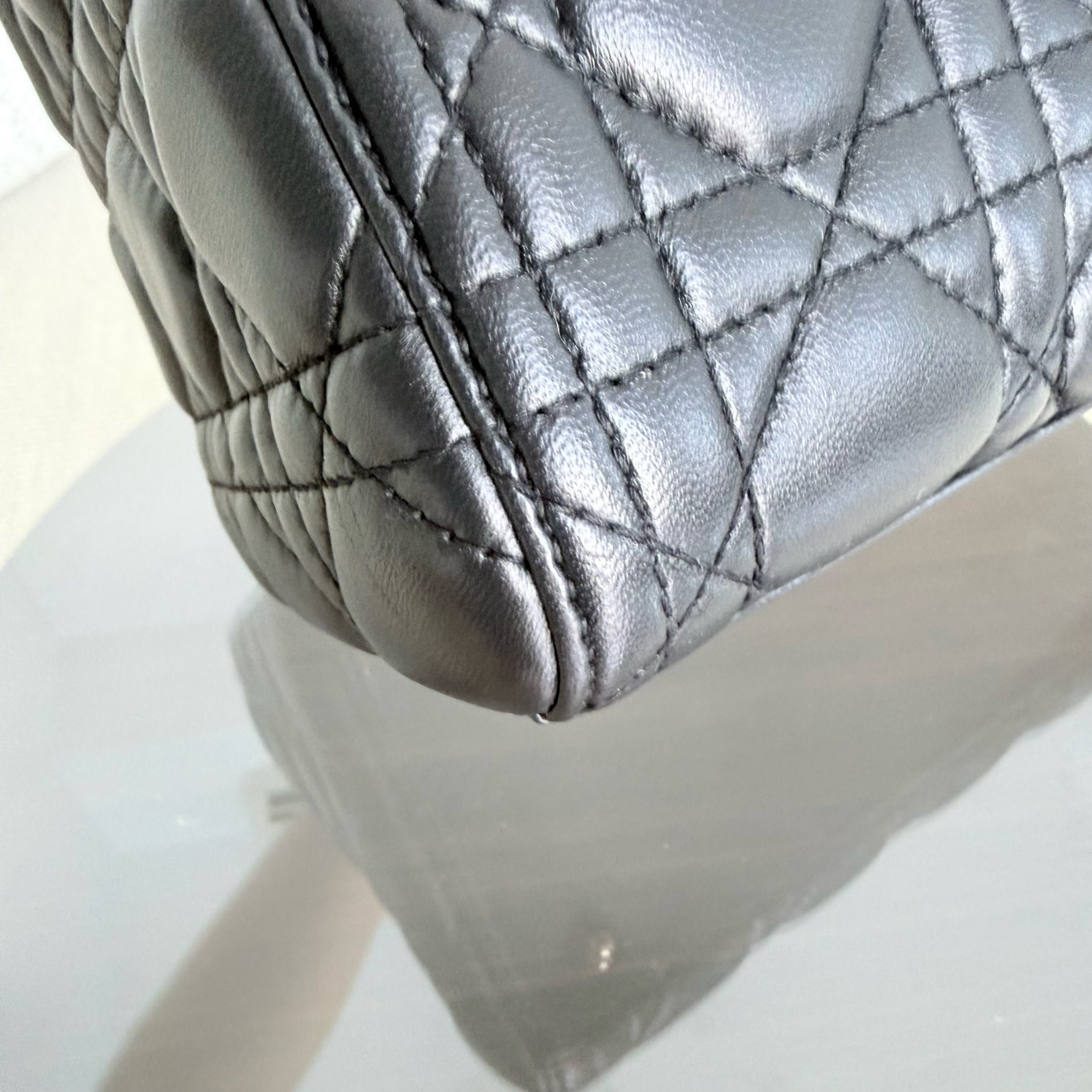 Dior Lady Medium - Cannage Lambskin Black Gold Hardware Adjustable Strap