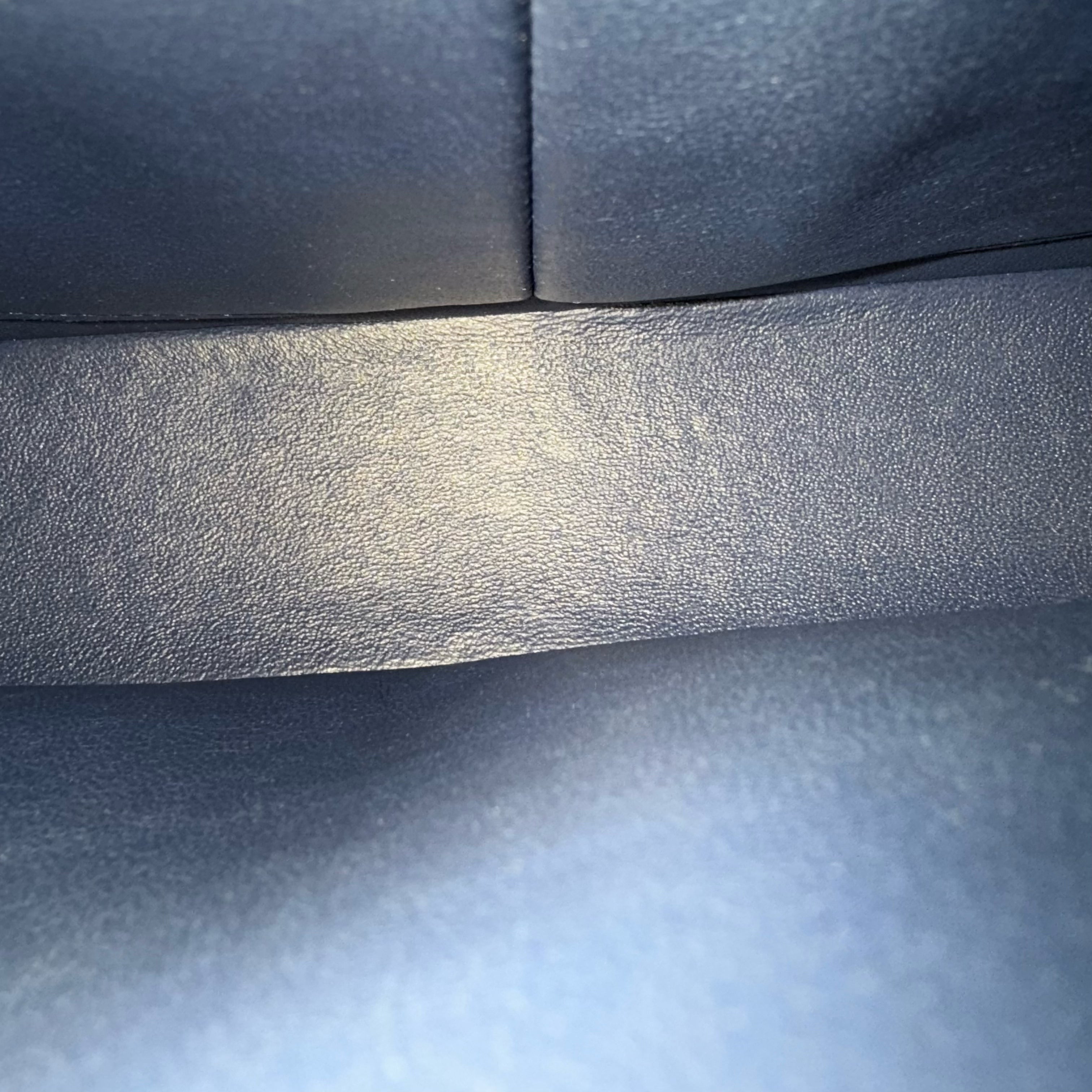 Chanel Classic Flap Medium - 25CM Quilted Lambskin Tri-Color Blue Silver Hardware Series 22