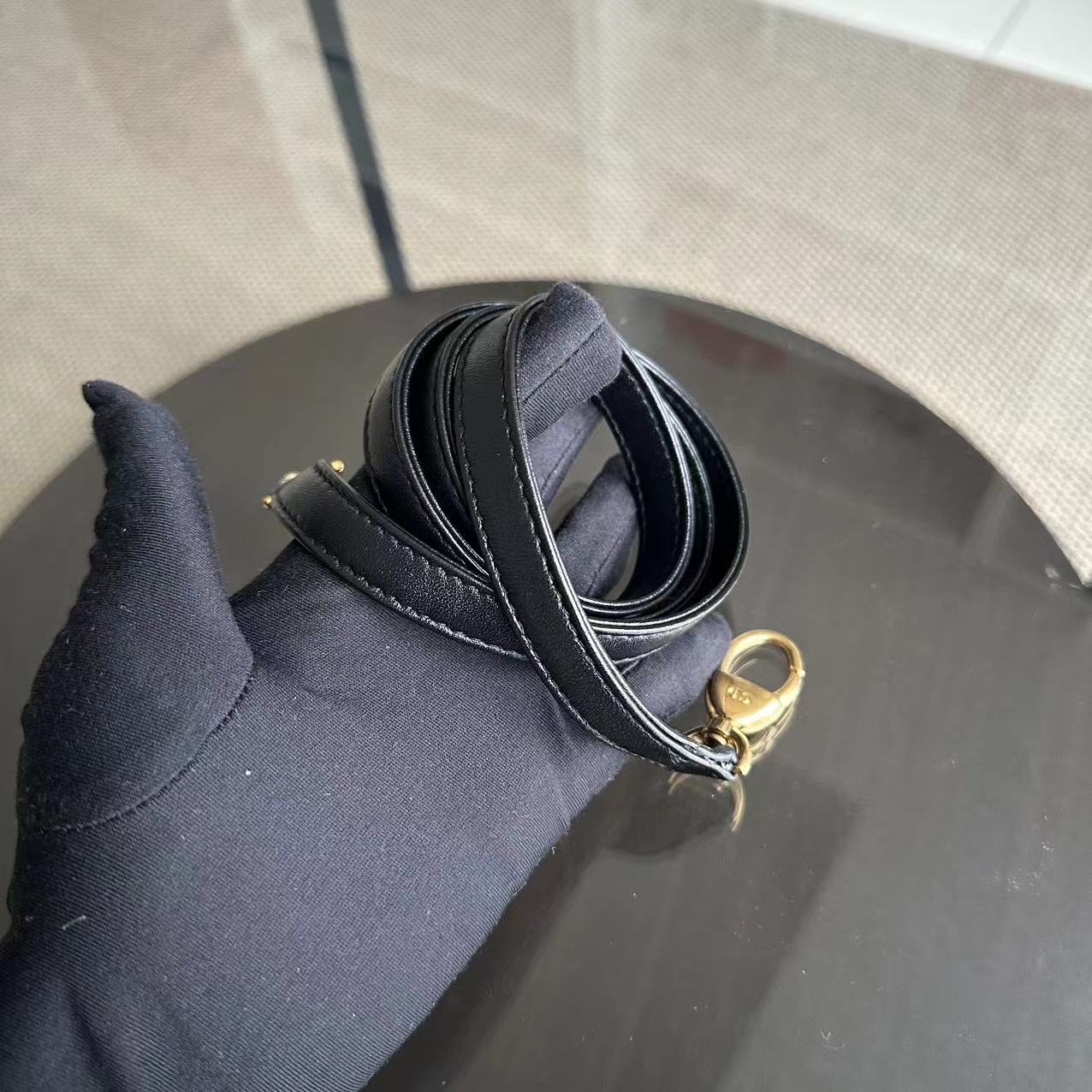 Dior Lady Medium Cannage Lambskin Black GHW