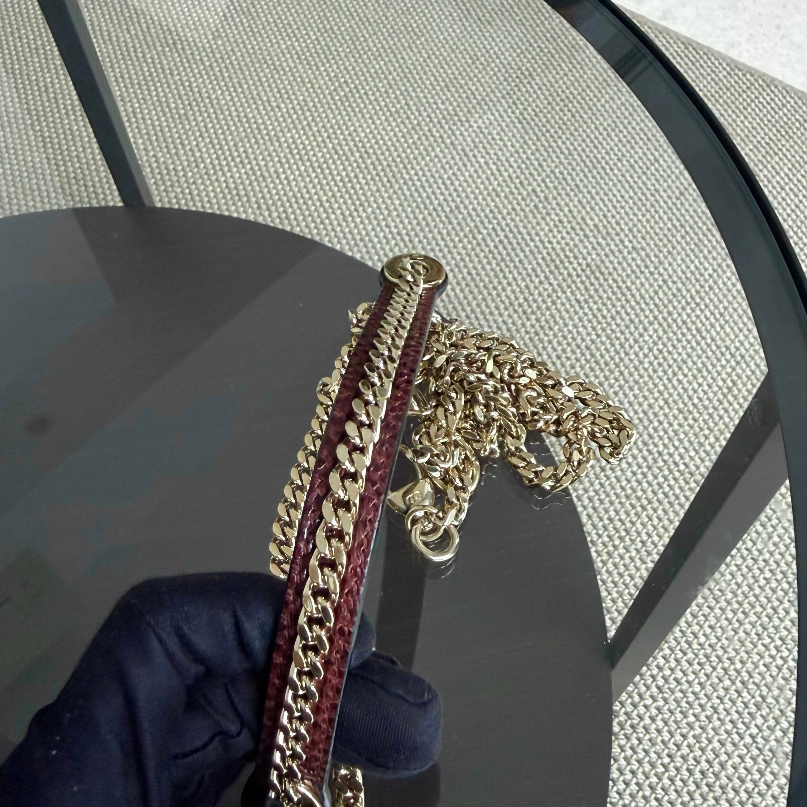 Dior Lady Mini - Exotic Lizard Gold Hardware