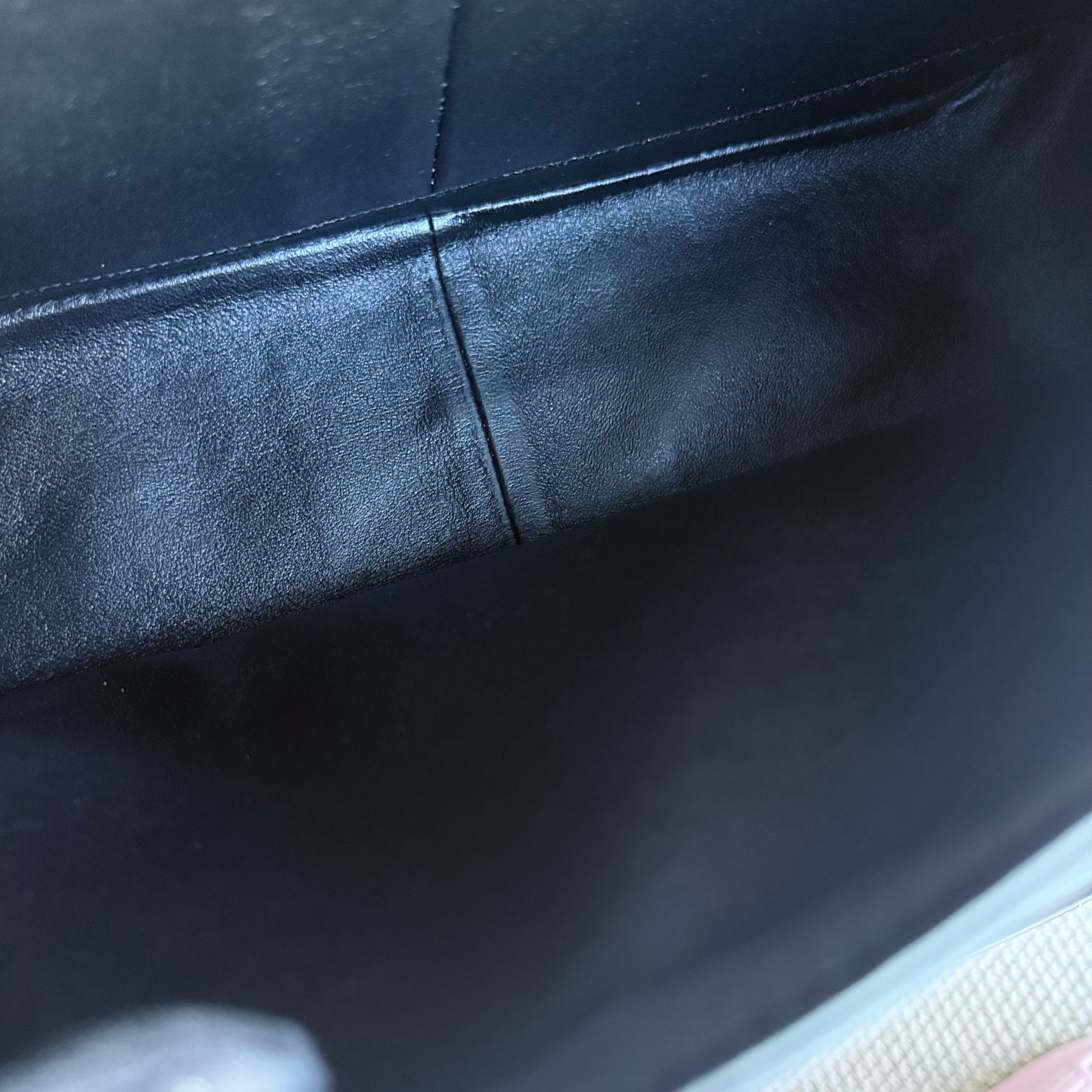 Chanel 2.55 Reissue 227 - Caviar Quilted Black Aged Gold Hardware Series 18