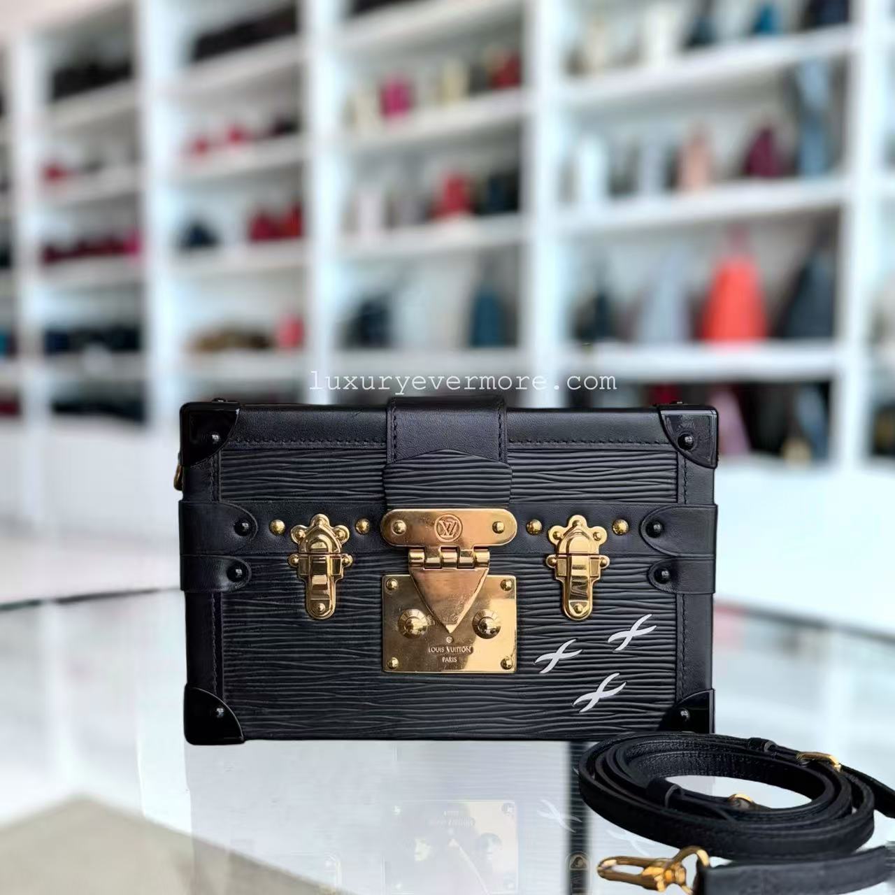 Louis Vuitton Petite Malle - EPI Leather Black Cross Body Bag