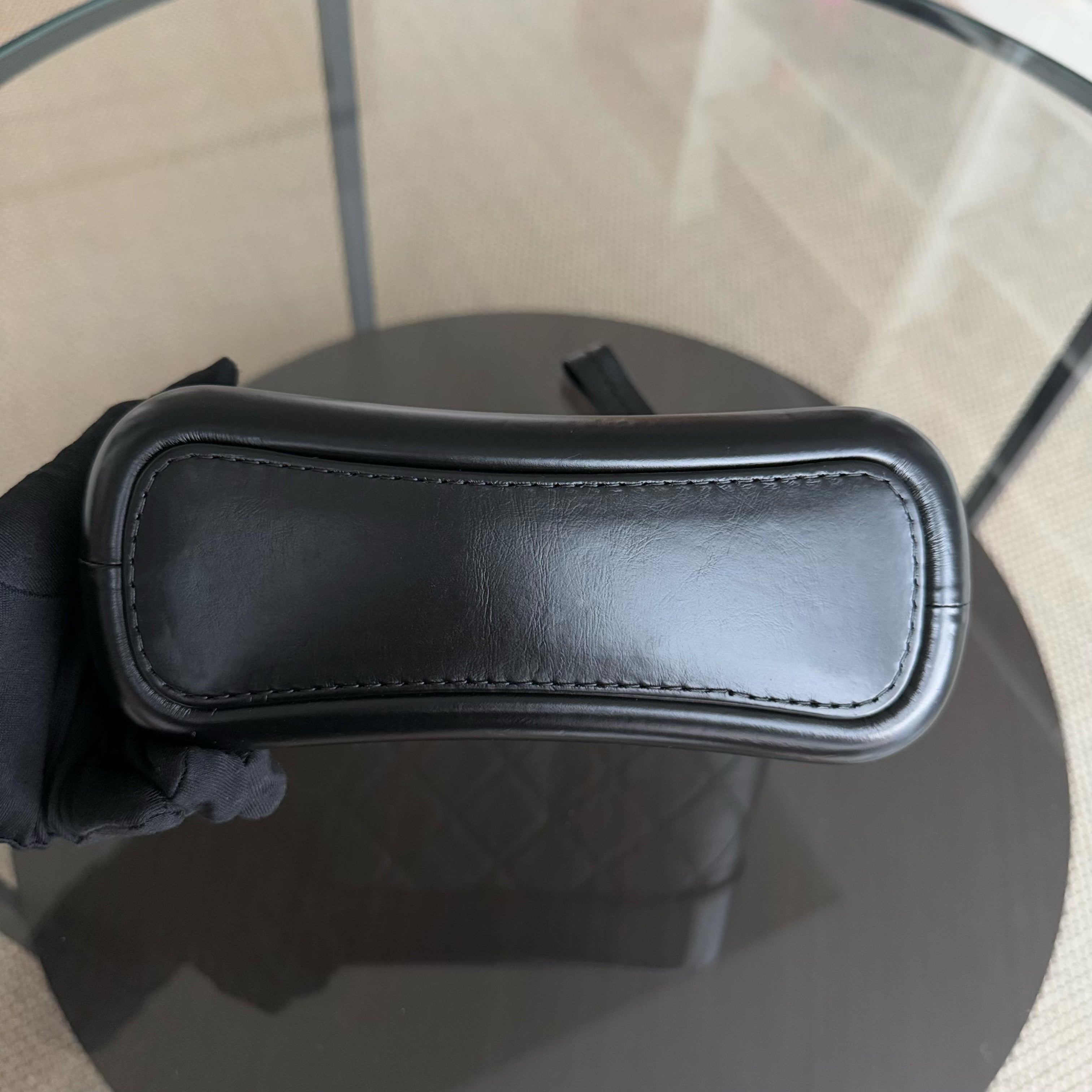 Chanel Gabrielle Hobo Small - Quilted Calfskin Black Gold Hardware