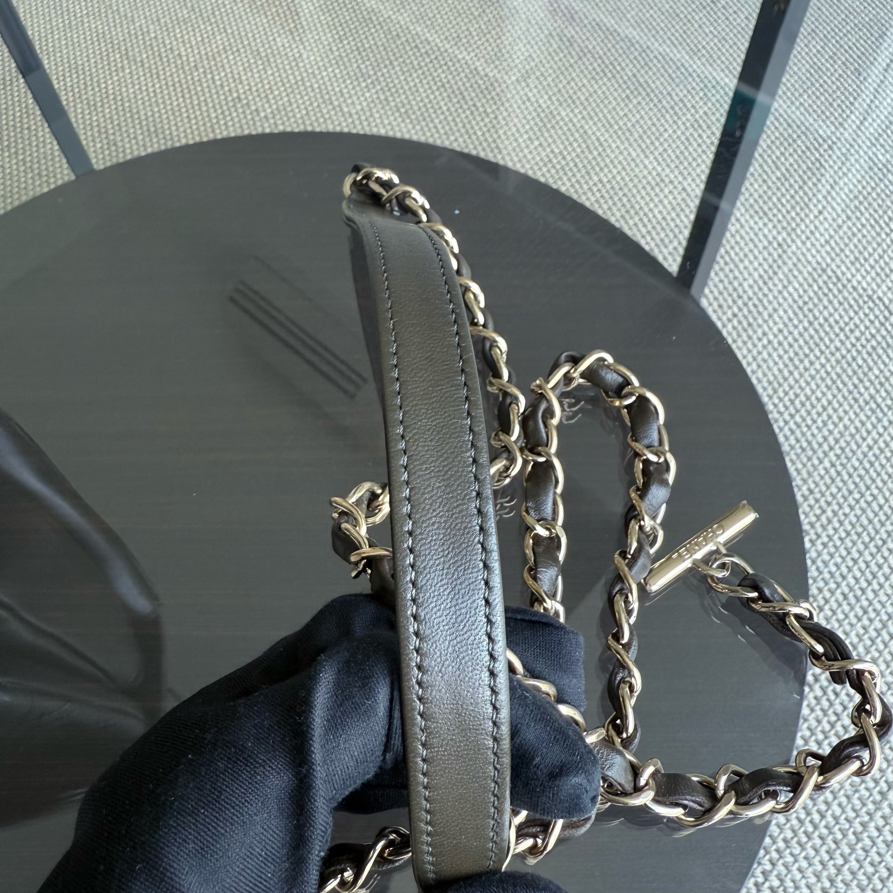 Chanel Trendy CC Small - Quilted Lambskin Brown Gold Hardware