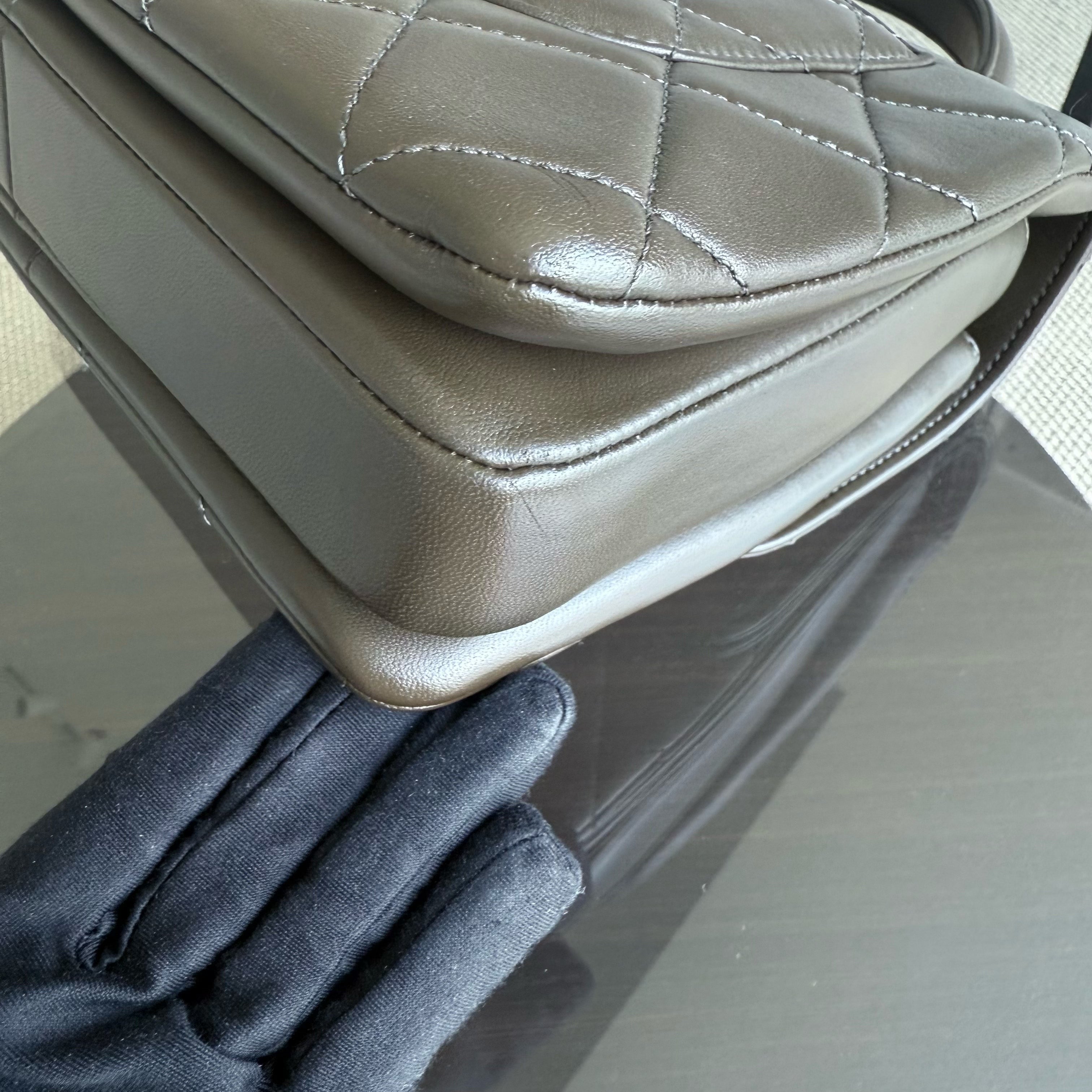 Chanel Trendy CC Small - Quilted Lambskin Brown Gold Hardware