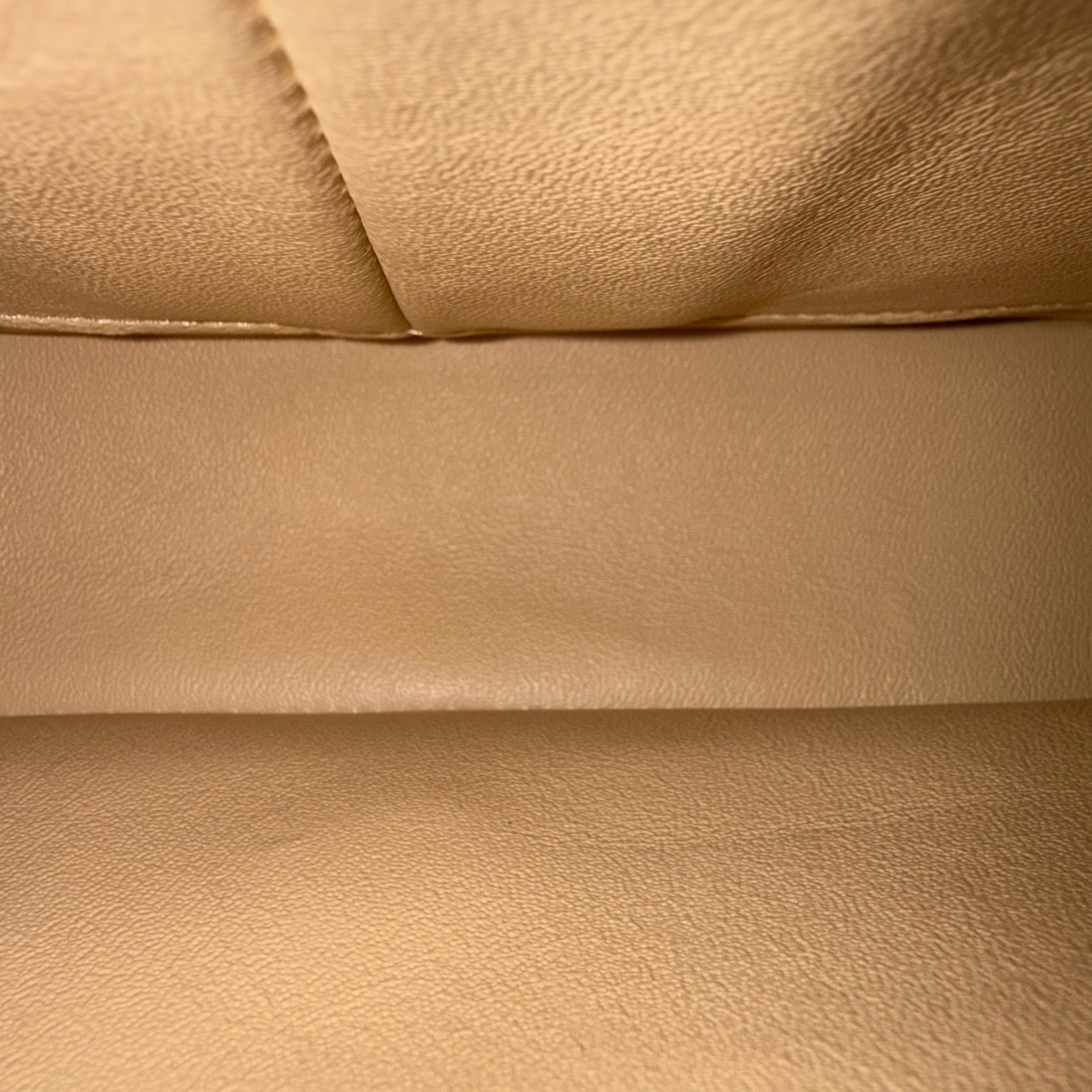 Chanel Classic Flap Medium - 25CM Quilted Lambskin Beige Gold Hardware Series 14