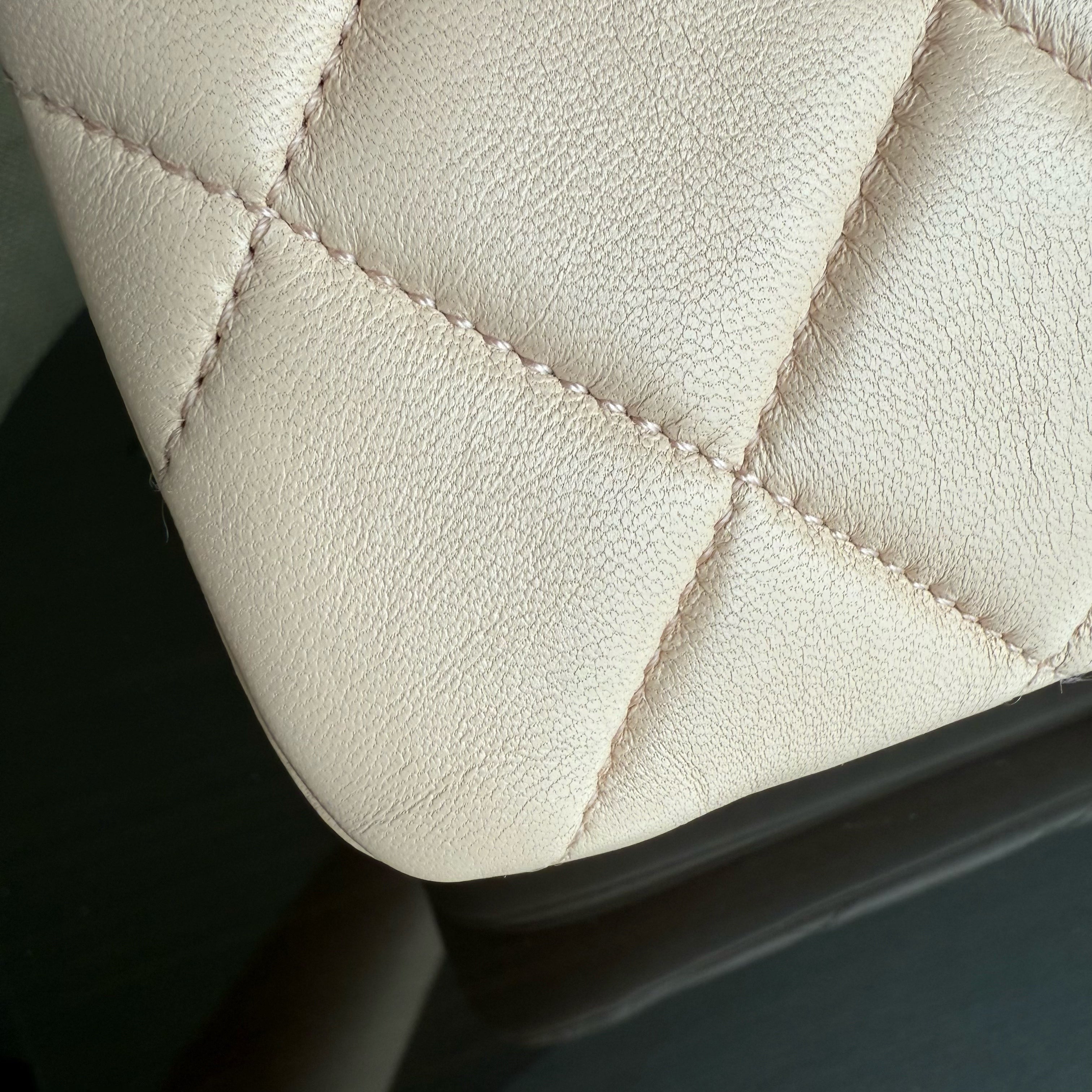 Chanel Trendy CC - Quilted Lambskin Beige Gold Hardware Series 31