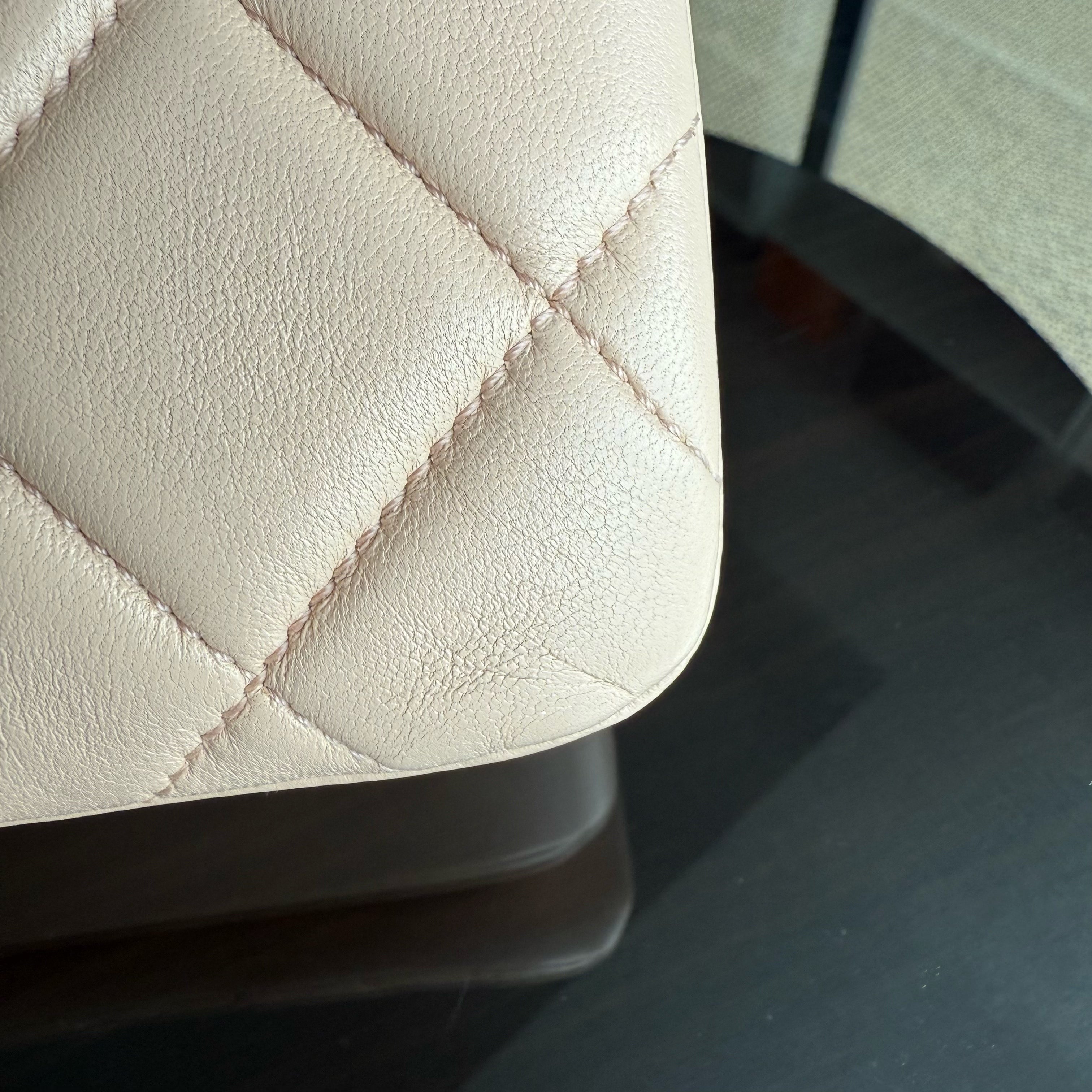 Chanel Trendy CC - Quilted Lambskin Beige Gold Hardware Series 31