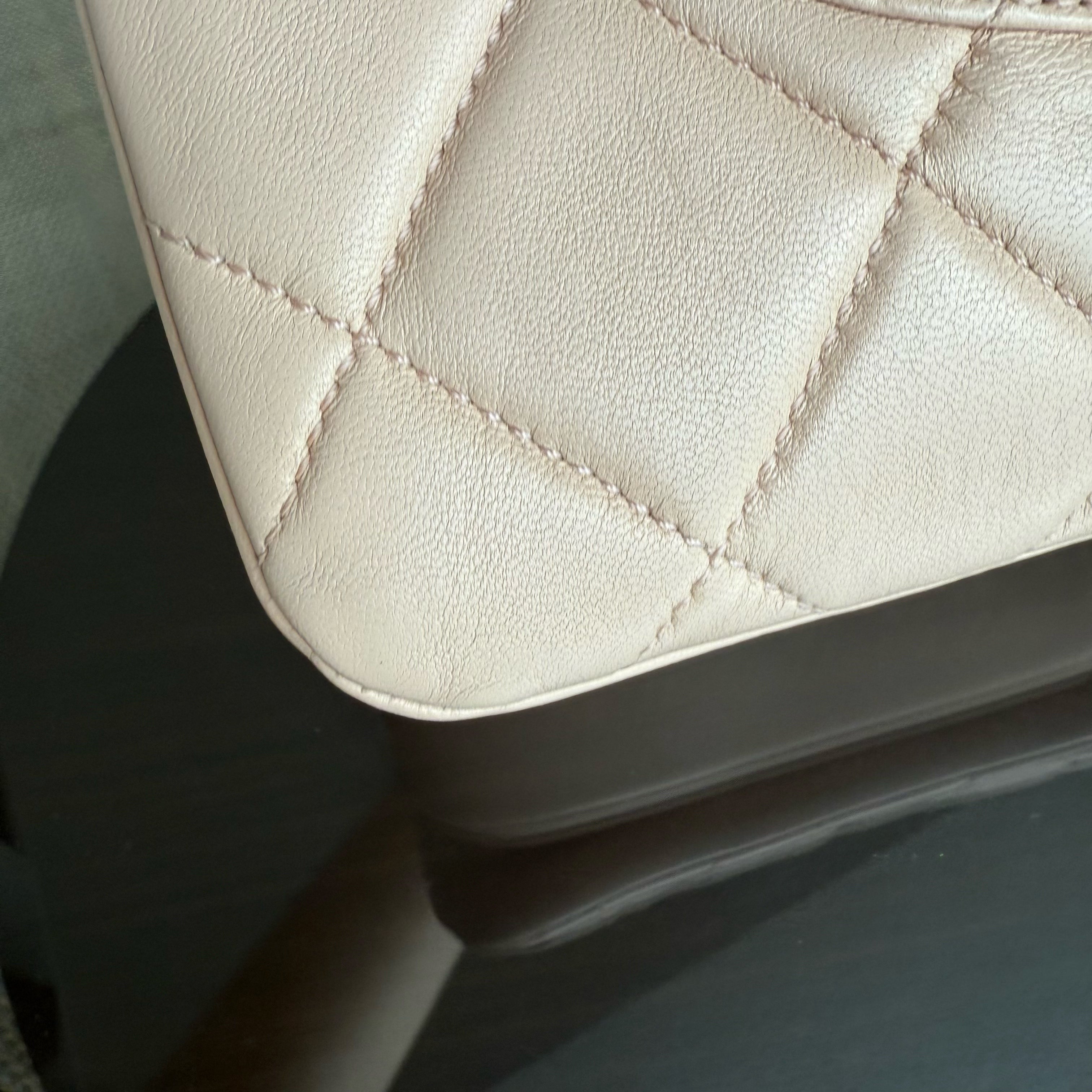 Chanel Trendy CC - Quilted Lambskin Beige Gold Hardware Series 31
