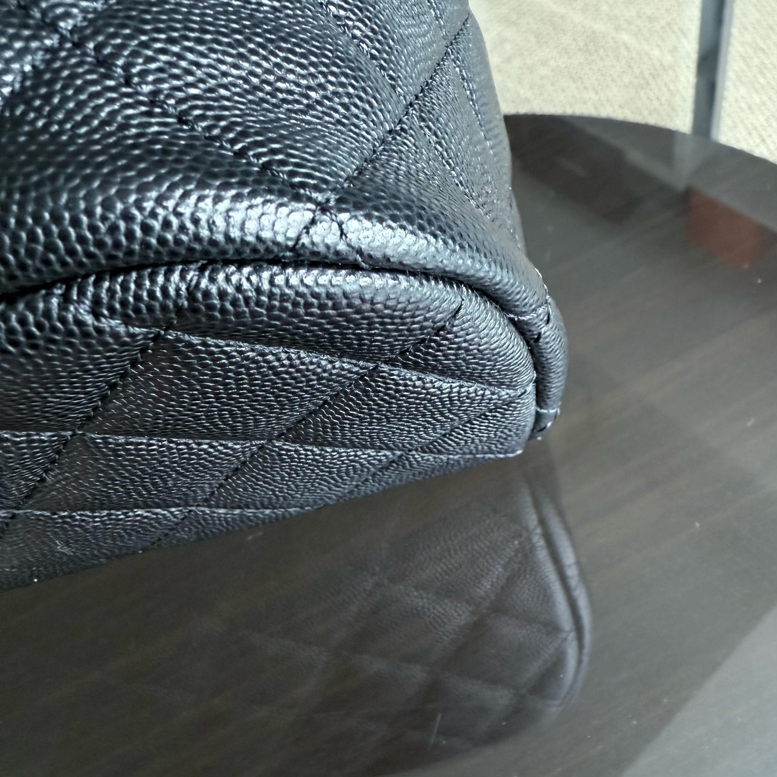 Chanel Urban Spirit Backpack- Caviar Black Gold Hardware Microchip