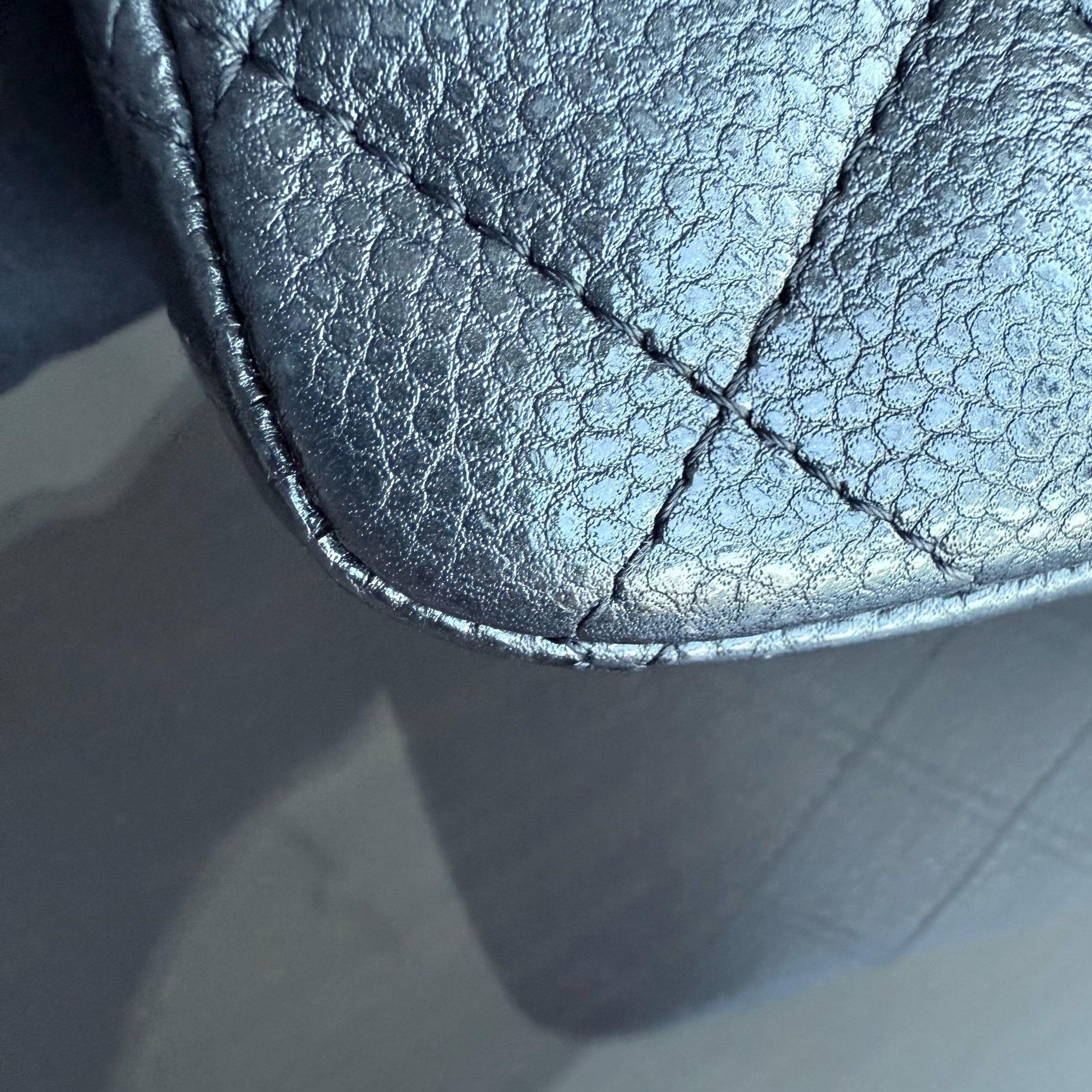 Chanel Classic Flap Mini Square - Caviar Quilted Grained Calfskin Black Gold Hardware Series 20