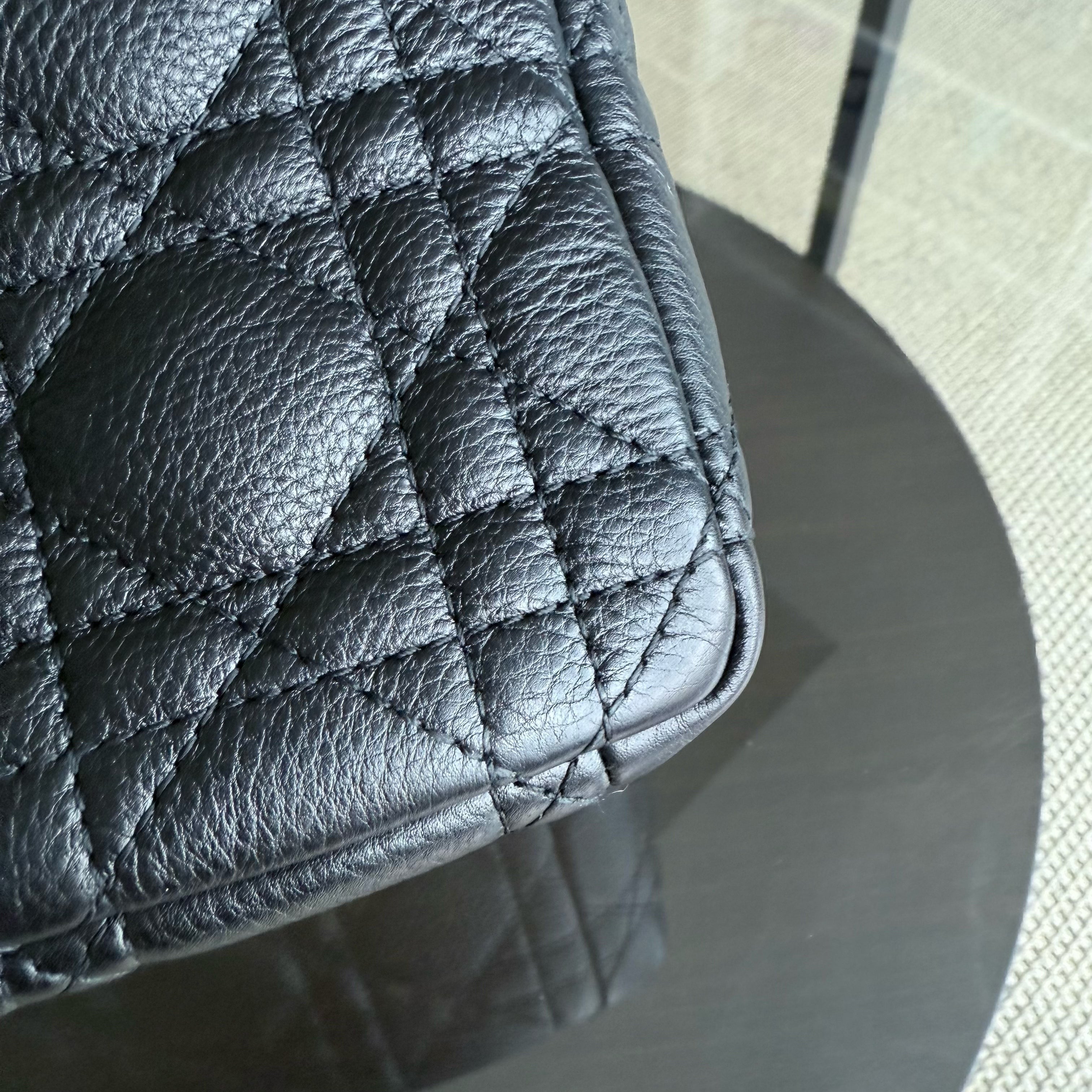 Dior Caro Medium - Cannage Grained Calfskin Black Gold Hardware