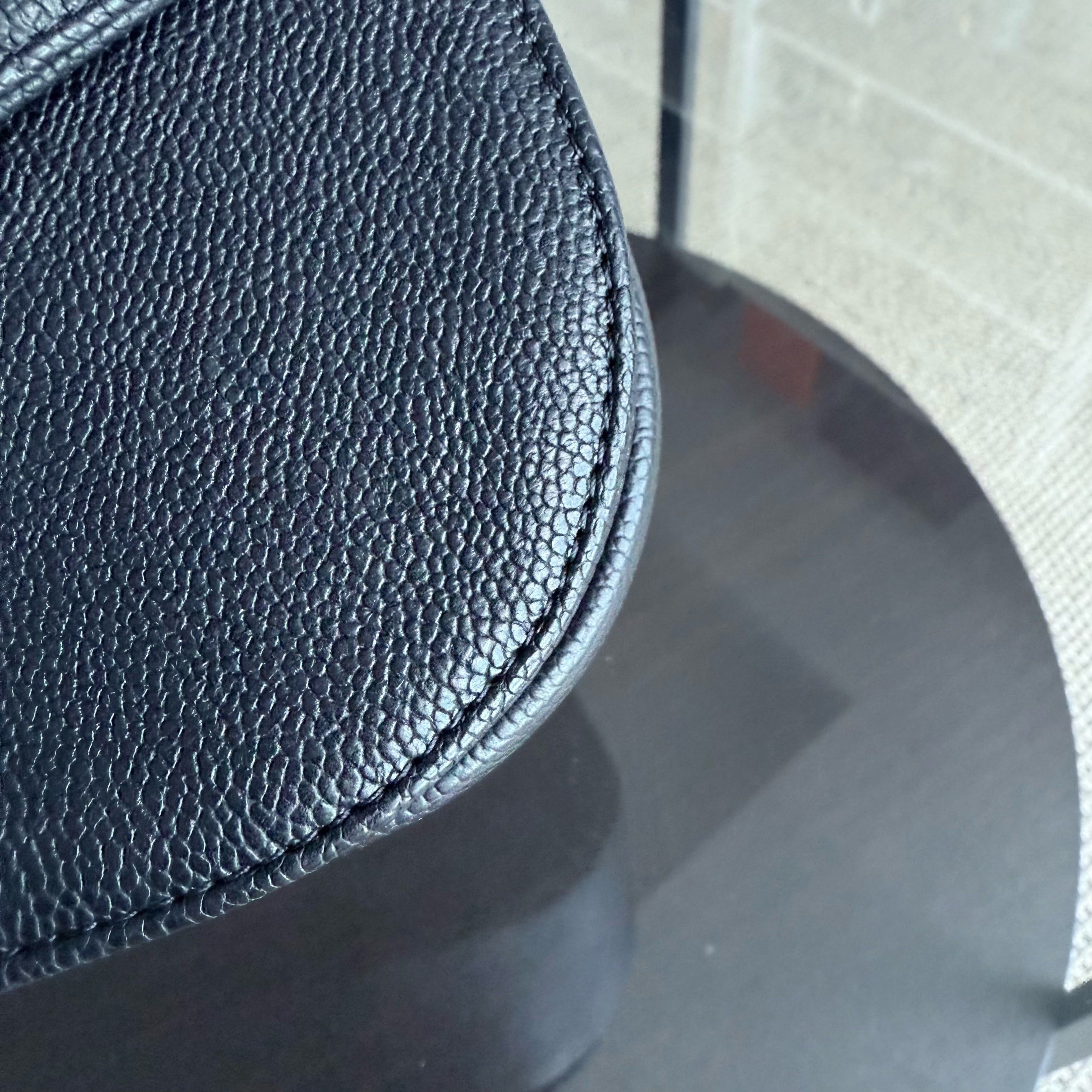 Chanel Coco Curve Cuba - Caviar Quilted Grained Calfskin Black Gold Hardware Series 23