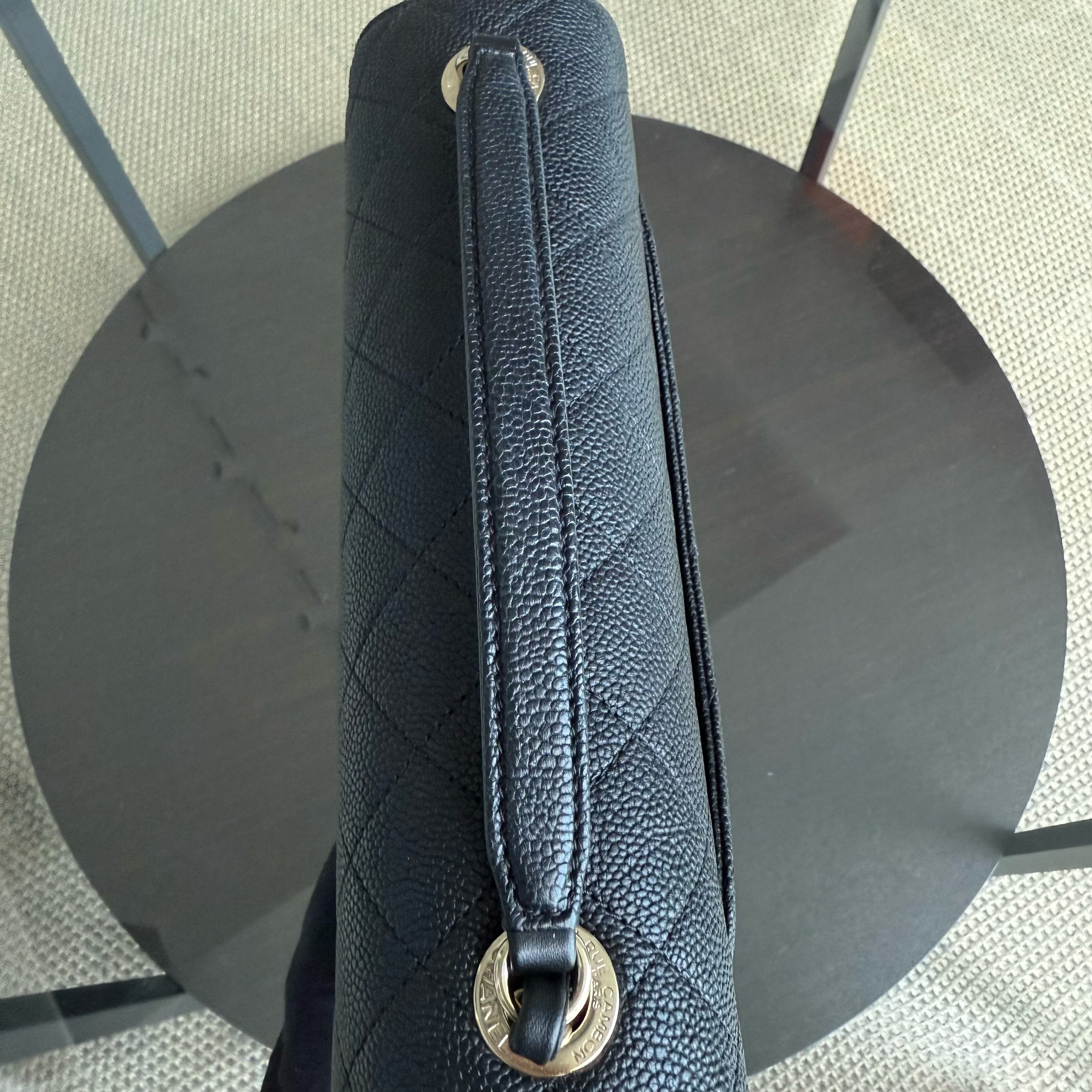 Chanel Coco Curve Cuba - Caviar Quilted Grained Calfskin Black Gold Hardware Series 23