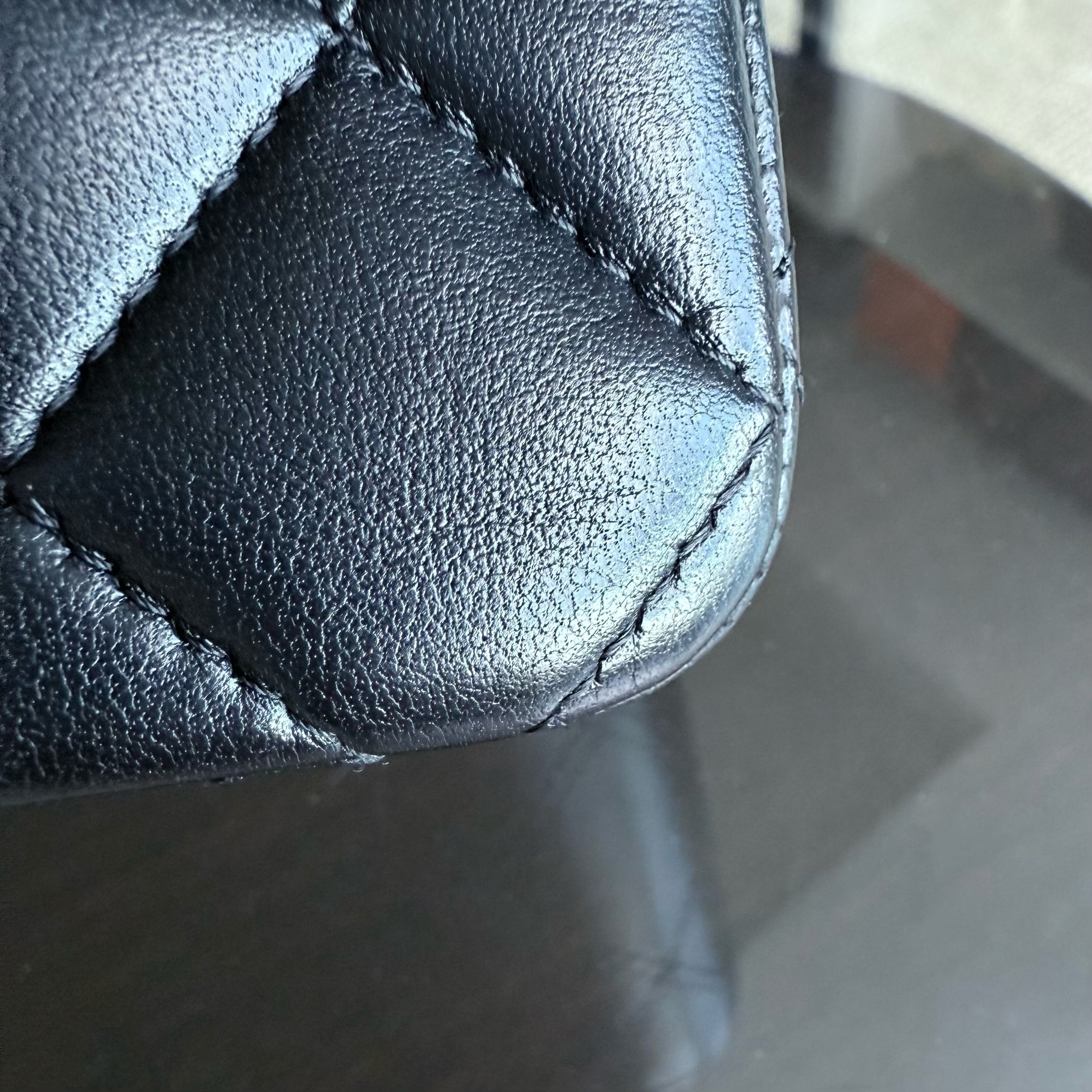 Chanel Classic Flap Mini - Quilted Lambskin Black Gold Hardware Series 26