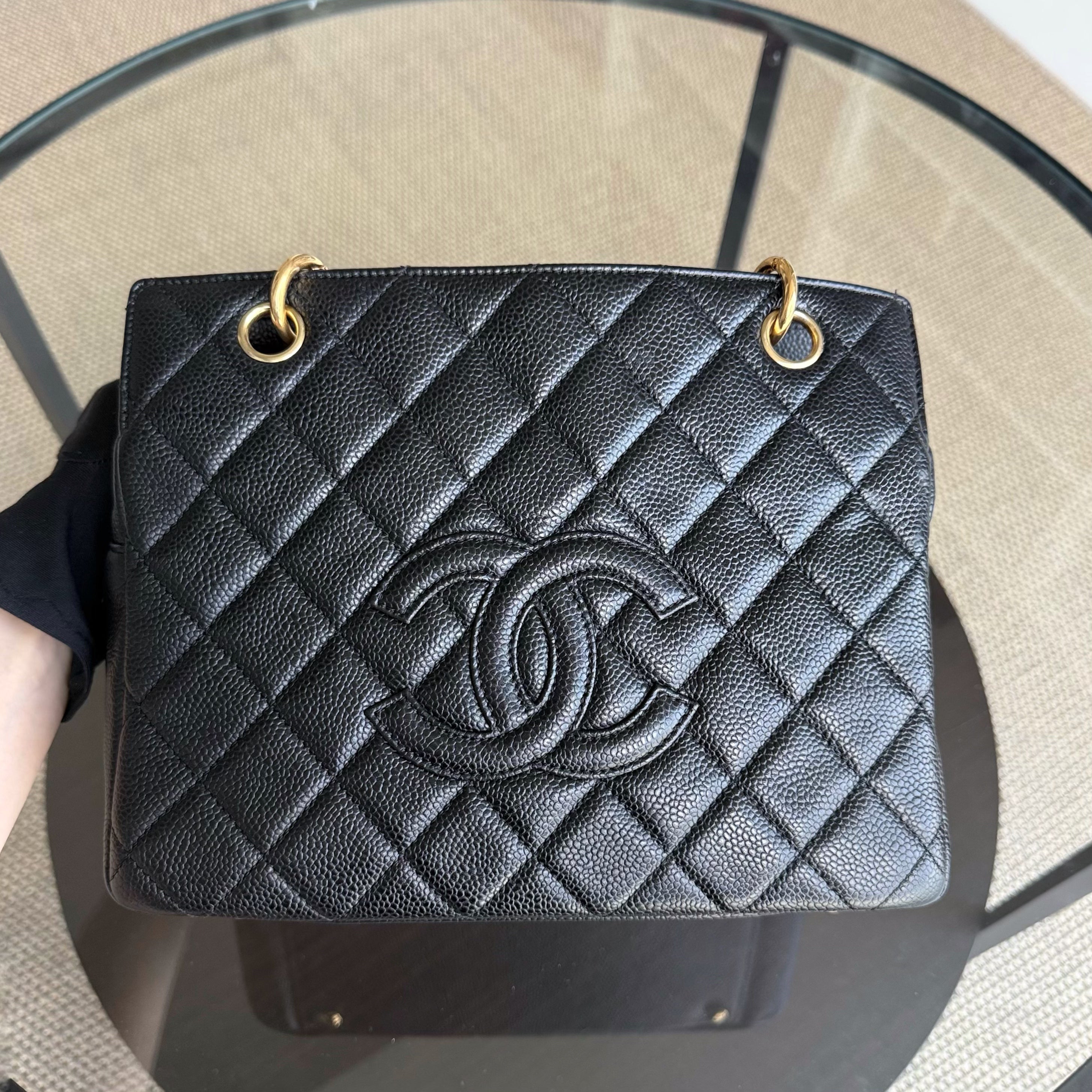 Chanel Petite Timeless Tote - Caviar Quilted Grained Calfskin Series 13