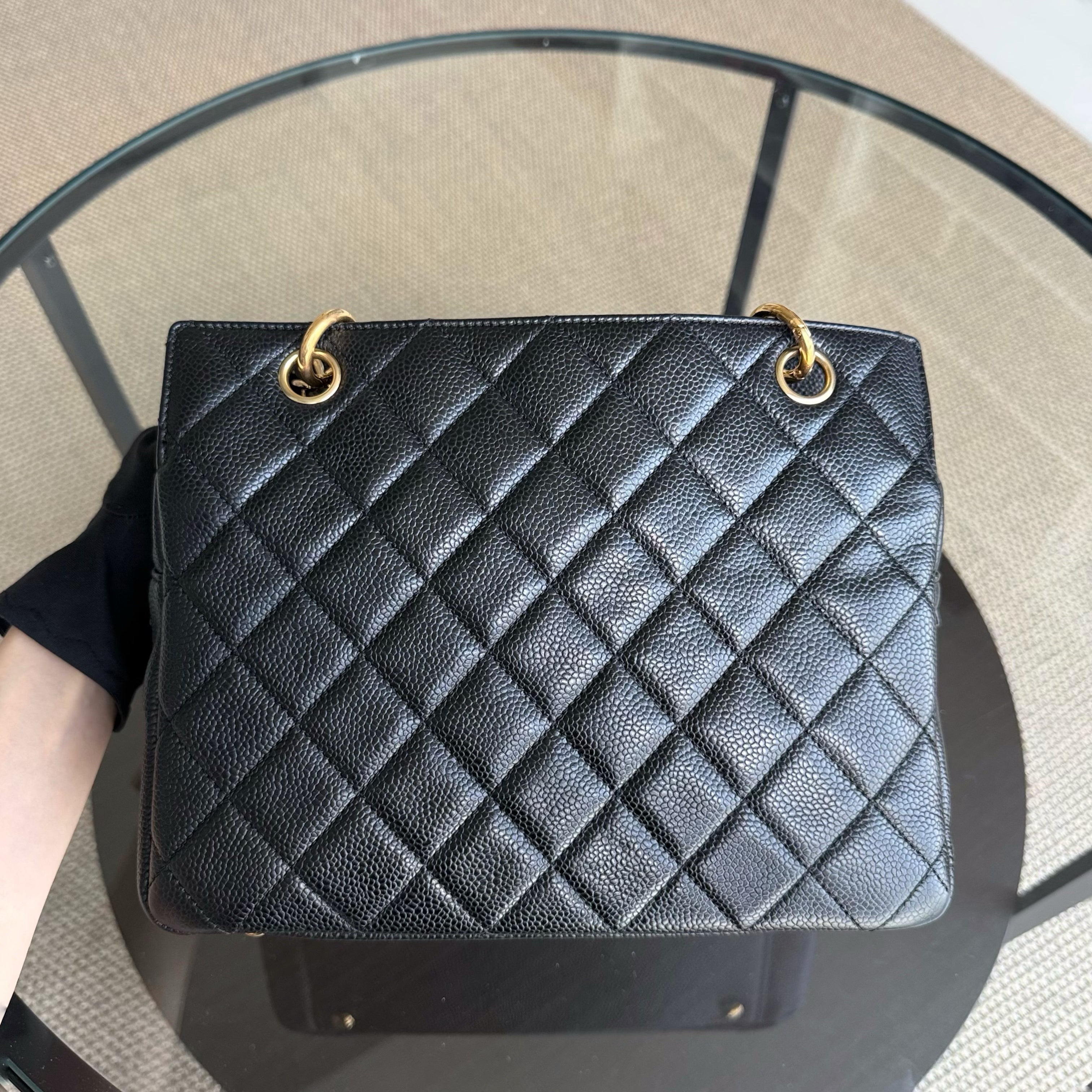 Chanel Petite Timeless Tote - Caviar Quilted Grained Calfskin Series 13