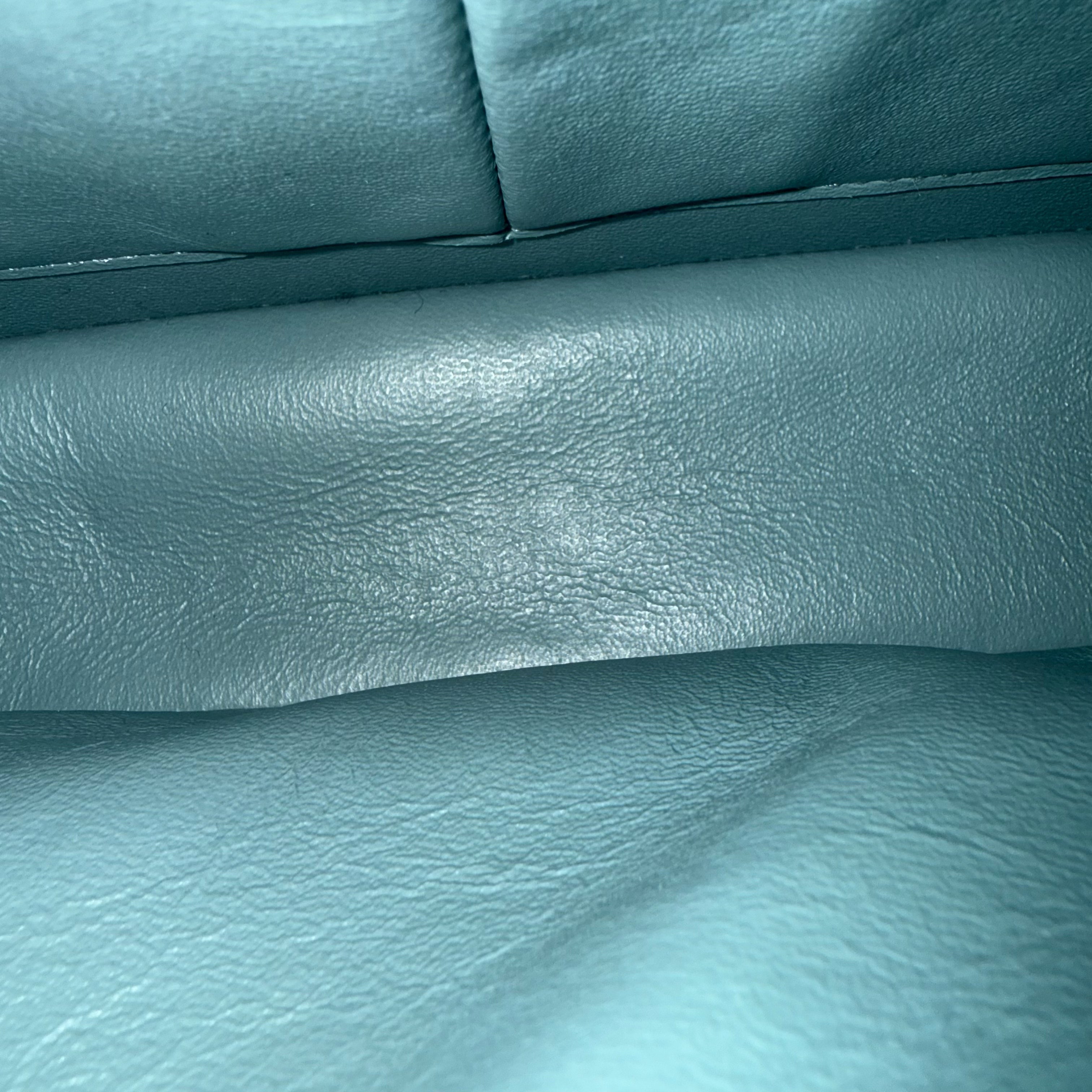 Chanel Classic Flap Medium - Caviar 25CM Quilted Grained Calfskin Light Blue Gold Hardware Series 25