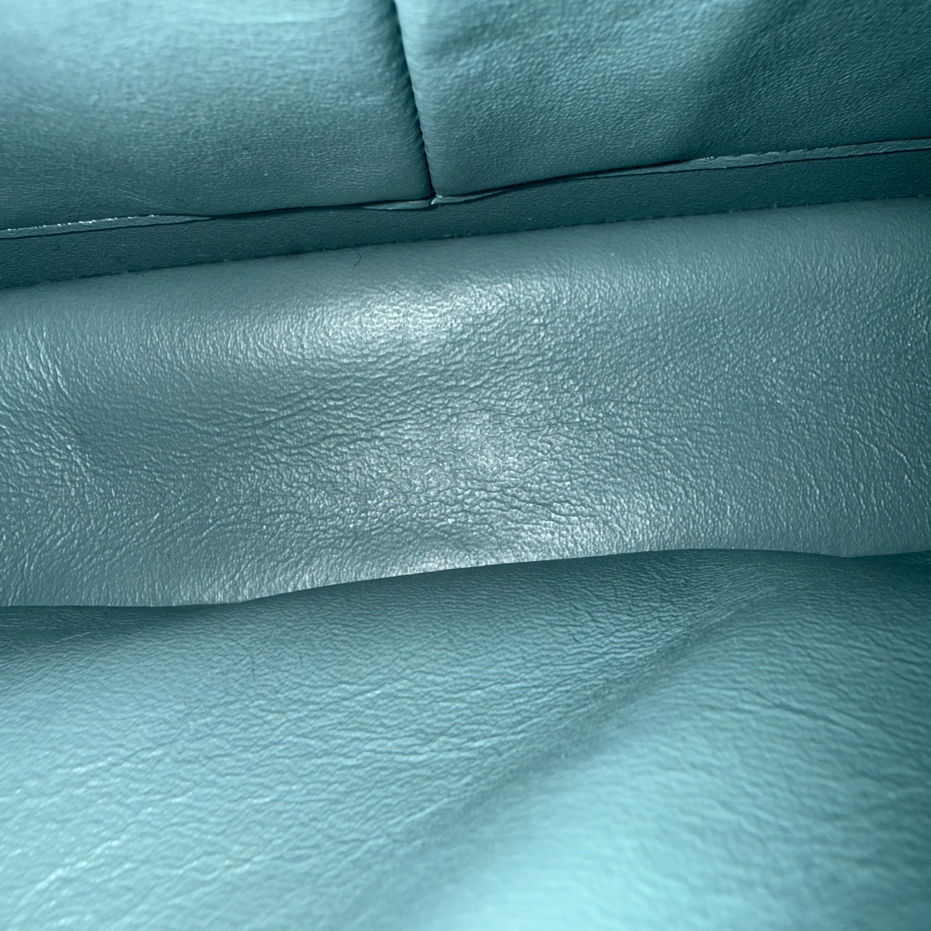 Chanel Classic Flap Medium - Caviar 25CM Quilted Light Blue Gold Hardware Series 25