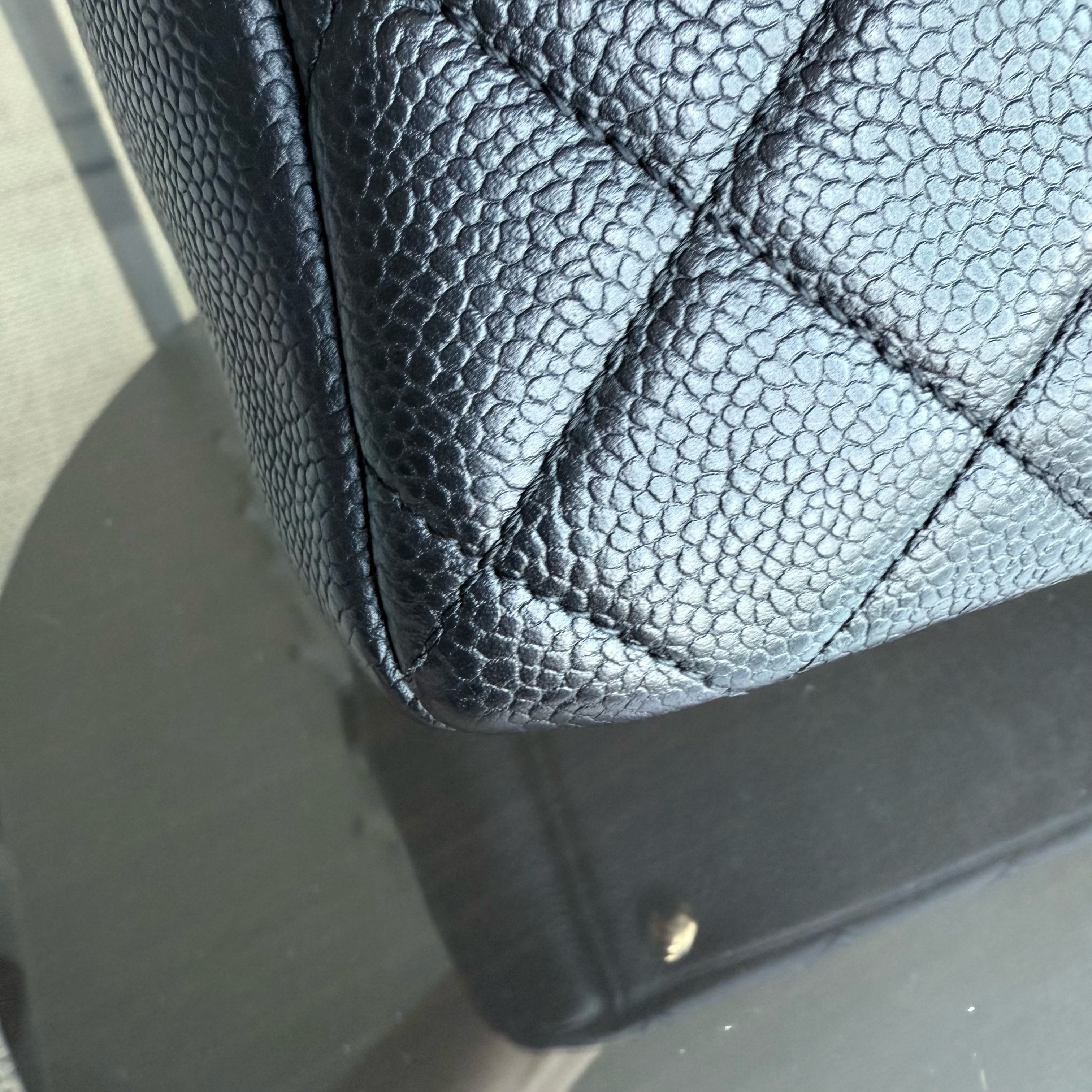 Chanel Petite Timeless Tote - Caviar Quilted Grained Calfskin Series 13