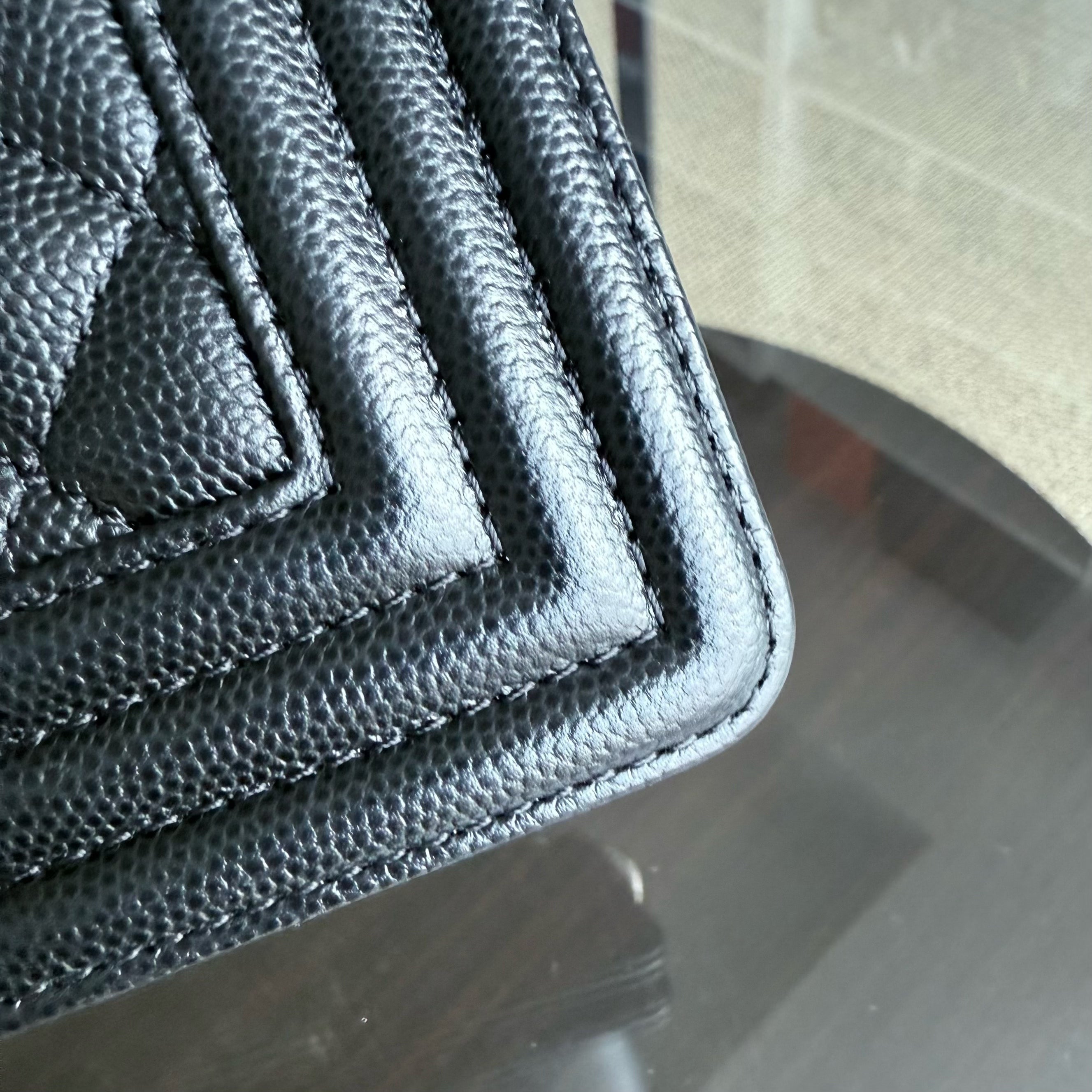 Chanel Boy Small - Caviar Quilted Grained Calfskin Black Ruthenium Silver Hardware Series 26
