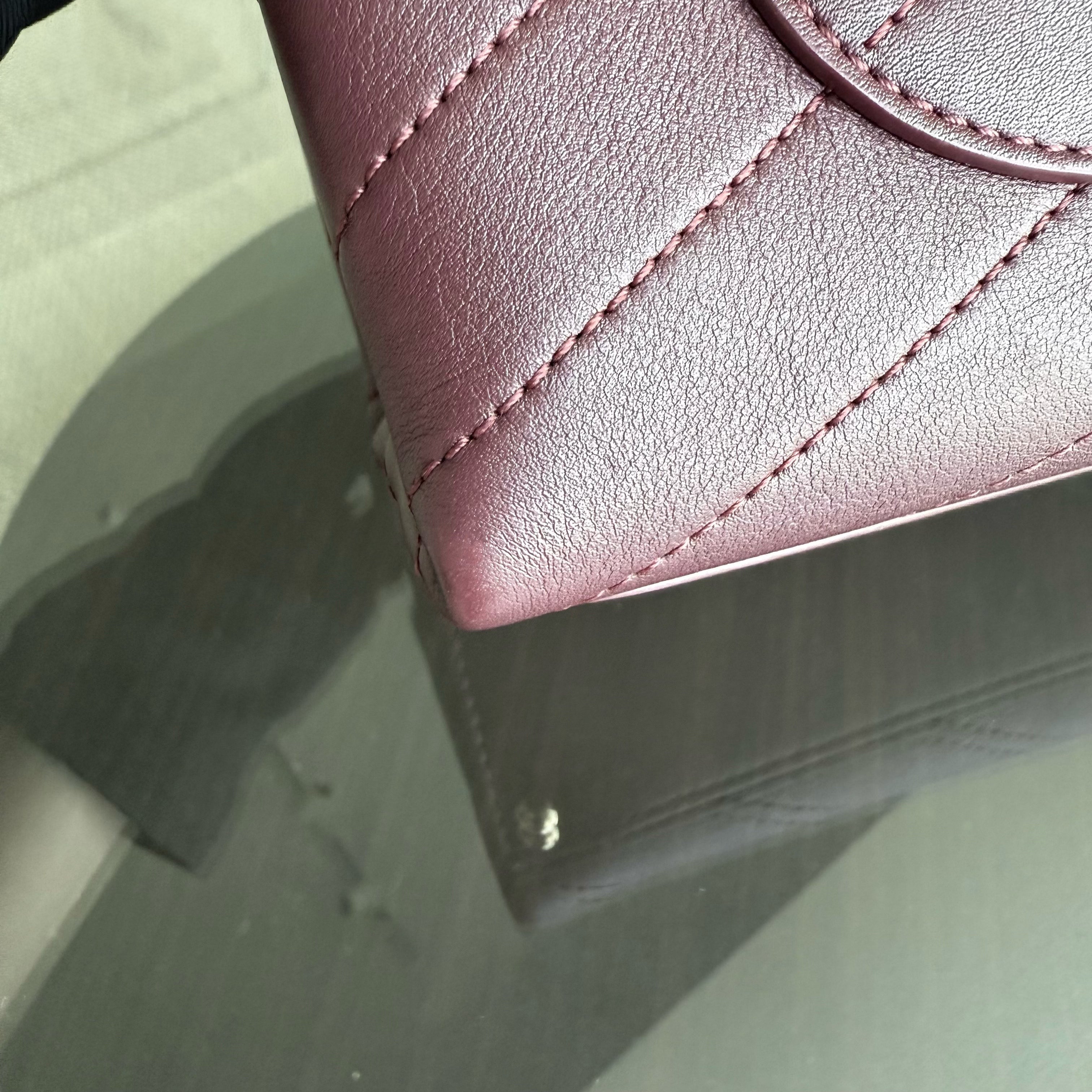 Chanel Coco Chevron Bag - Smooth Calfskin Dark Burgundy Red Gold Hardware Series 26