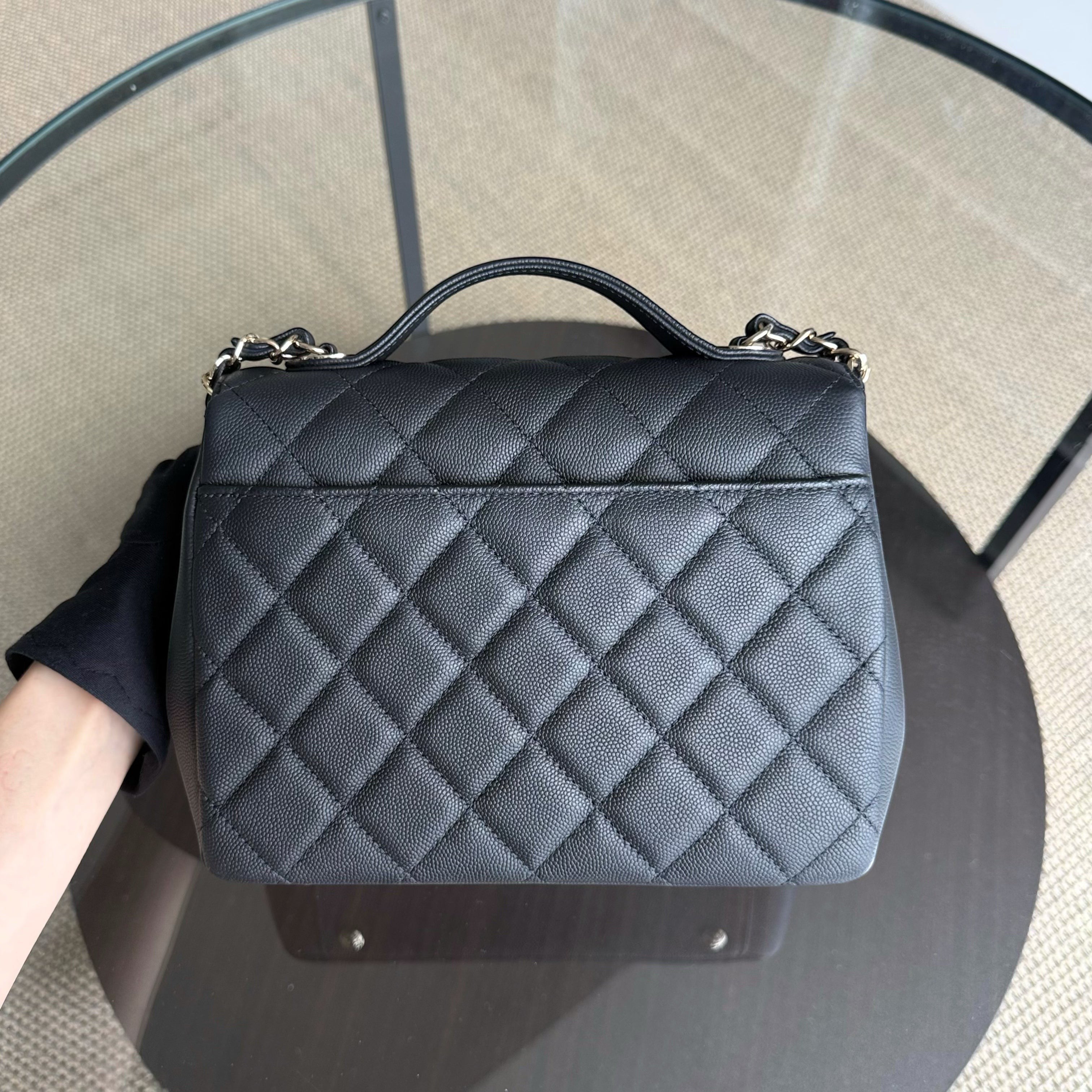Chanel Business Affinity - Caviar Quilted Black Gold Hardware