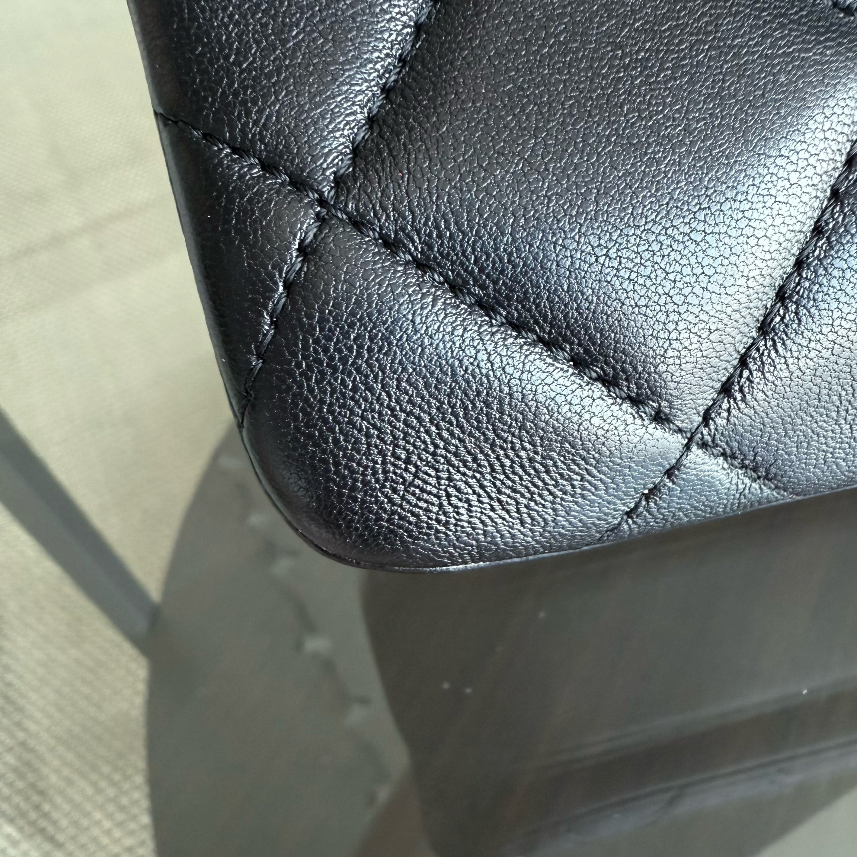 Chanel Trendy CC Small - Quilted Lambskin Black Gold Hardware Series 31