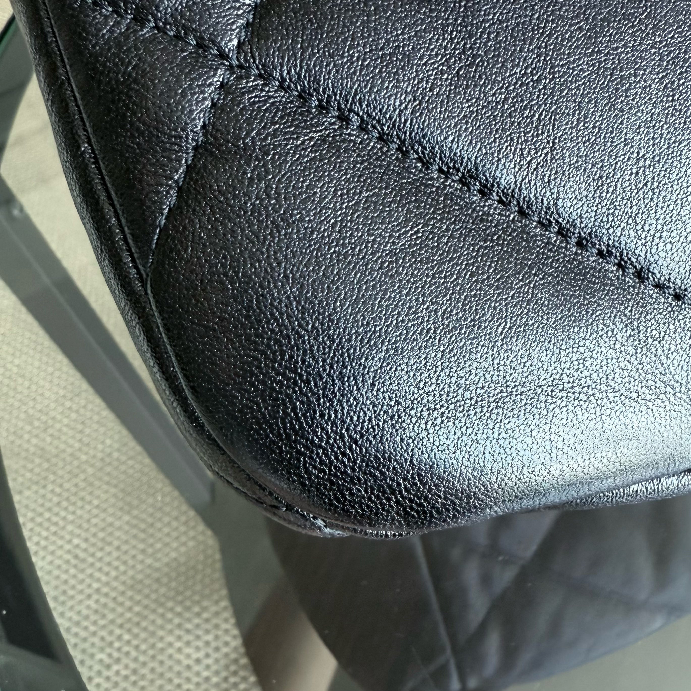 Chanel C19 19Bag Maxi - Quilted Goatskin Black Gold Hardware Series 29
