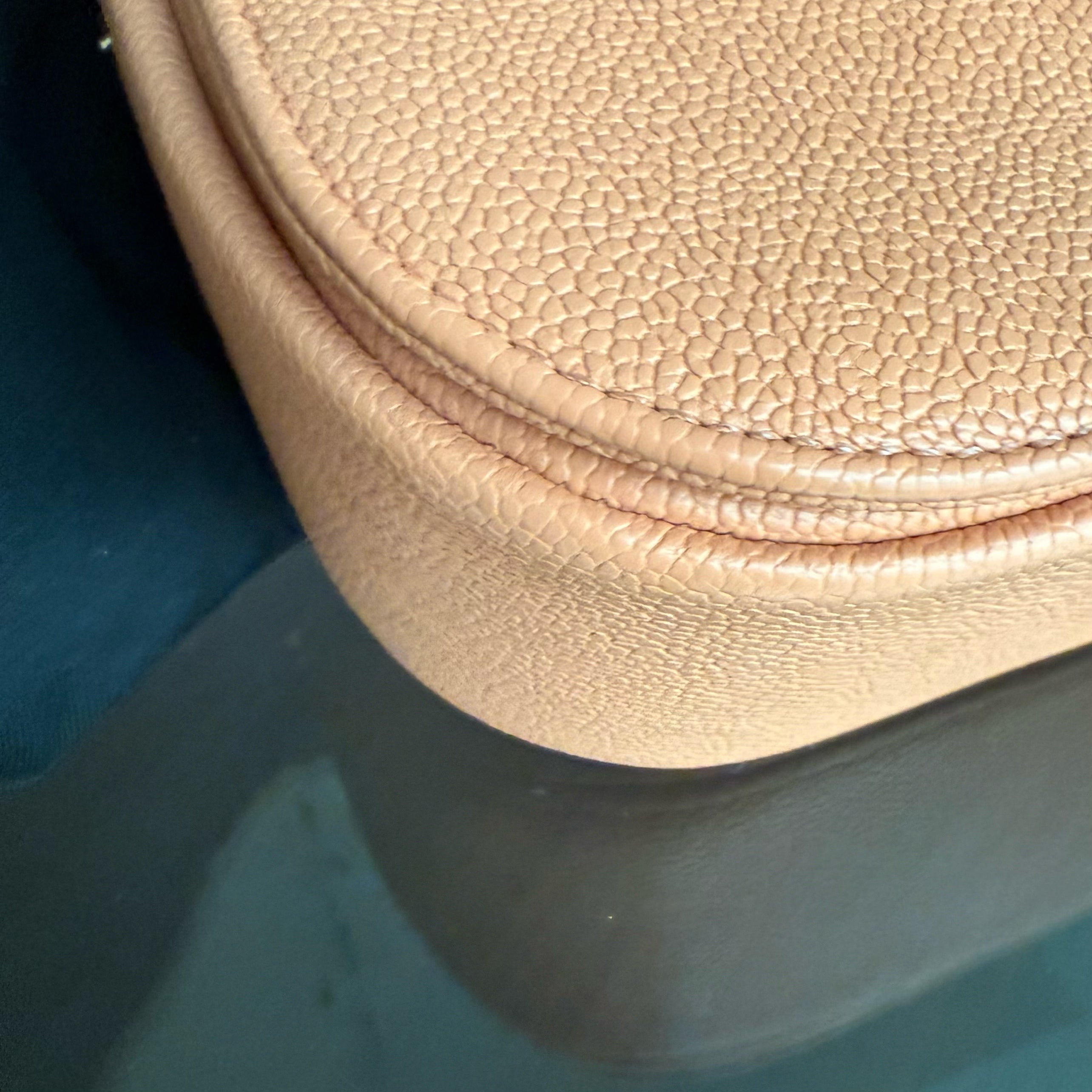 Chanel Coco Curve Cuba Small - Quilted Caviar Caramel Light Gold Hardware Series 23