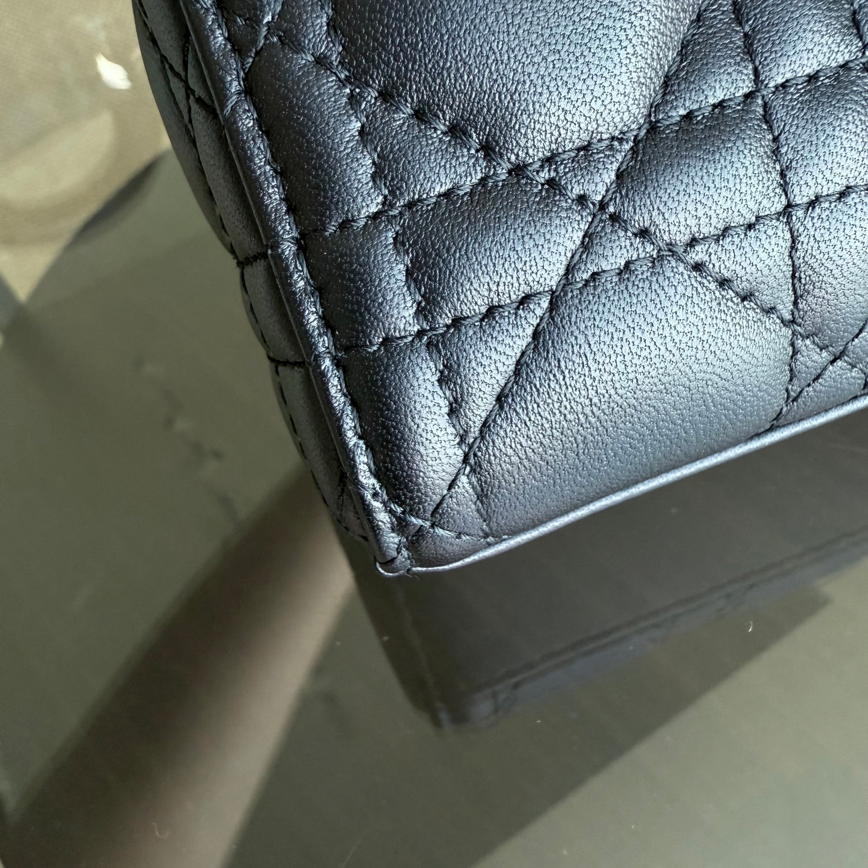 Dior D-Joy Small Lady - Cannage Lambskin Black Gold Hardware