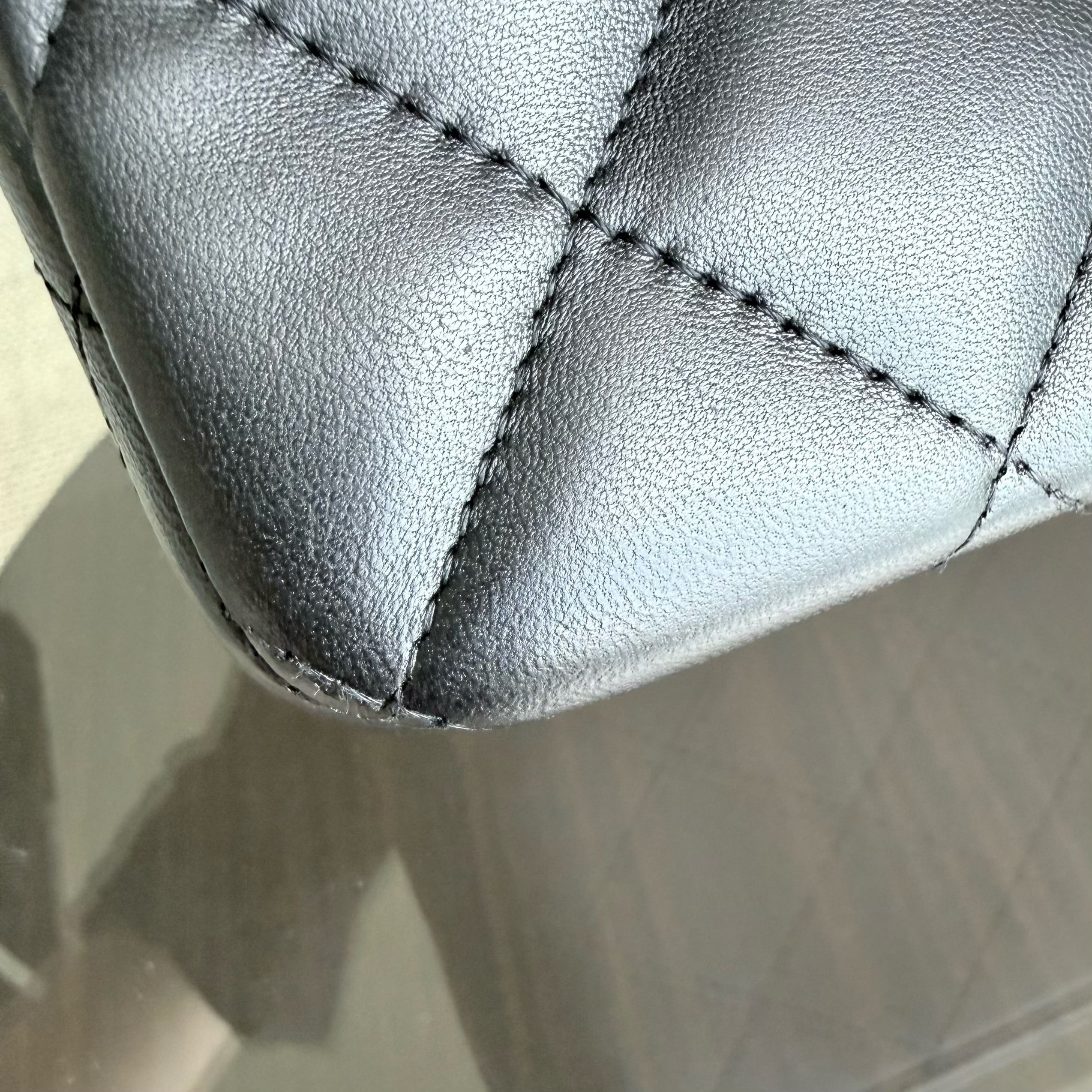 Chanel Classic Flap Jumbo - 30CM Single Flap Quilted Lambskin Black Gold Hardware Series 14