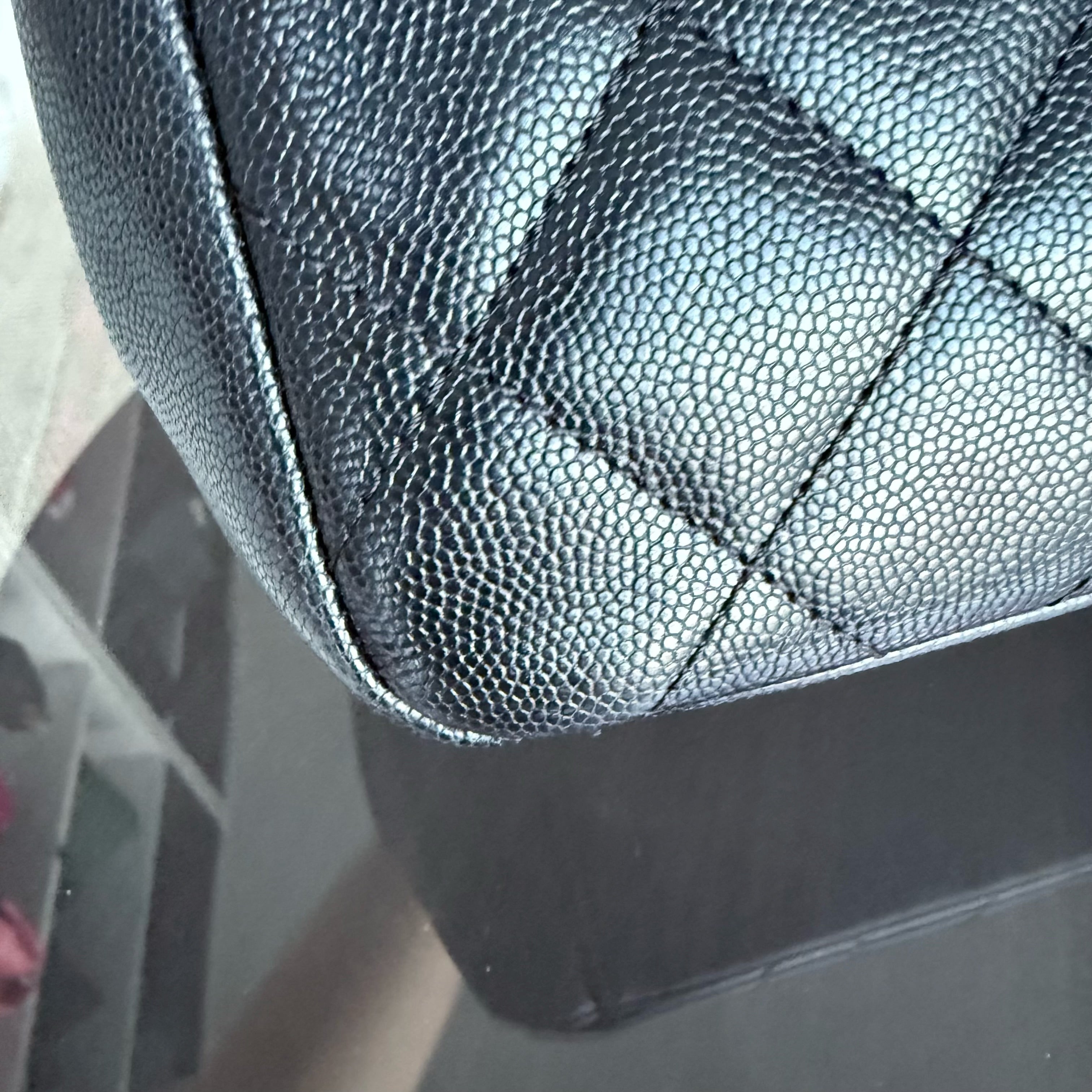 Chanel Business Affinity Large - 27CM Caviar Quilted Black Gold Hardware Series 23