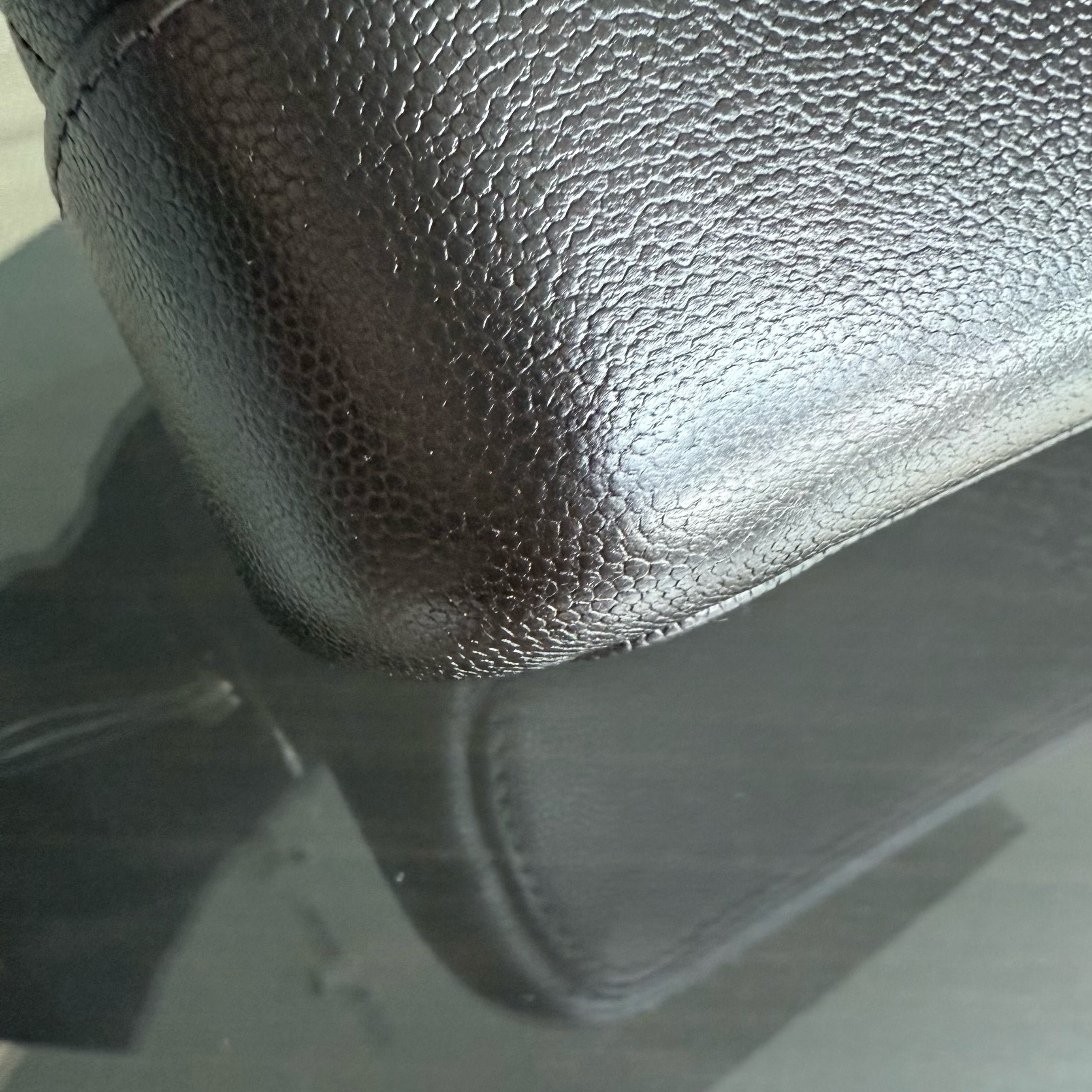 Chanel Gabrielle Small - Caviar Chevron Dark Brown Two-tone Gold Hardware Series 26