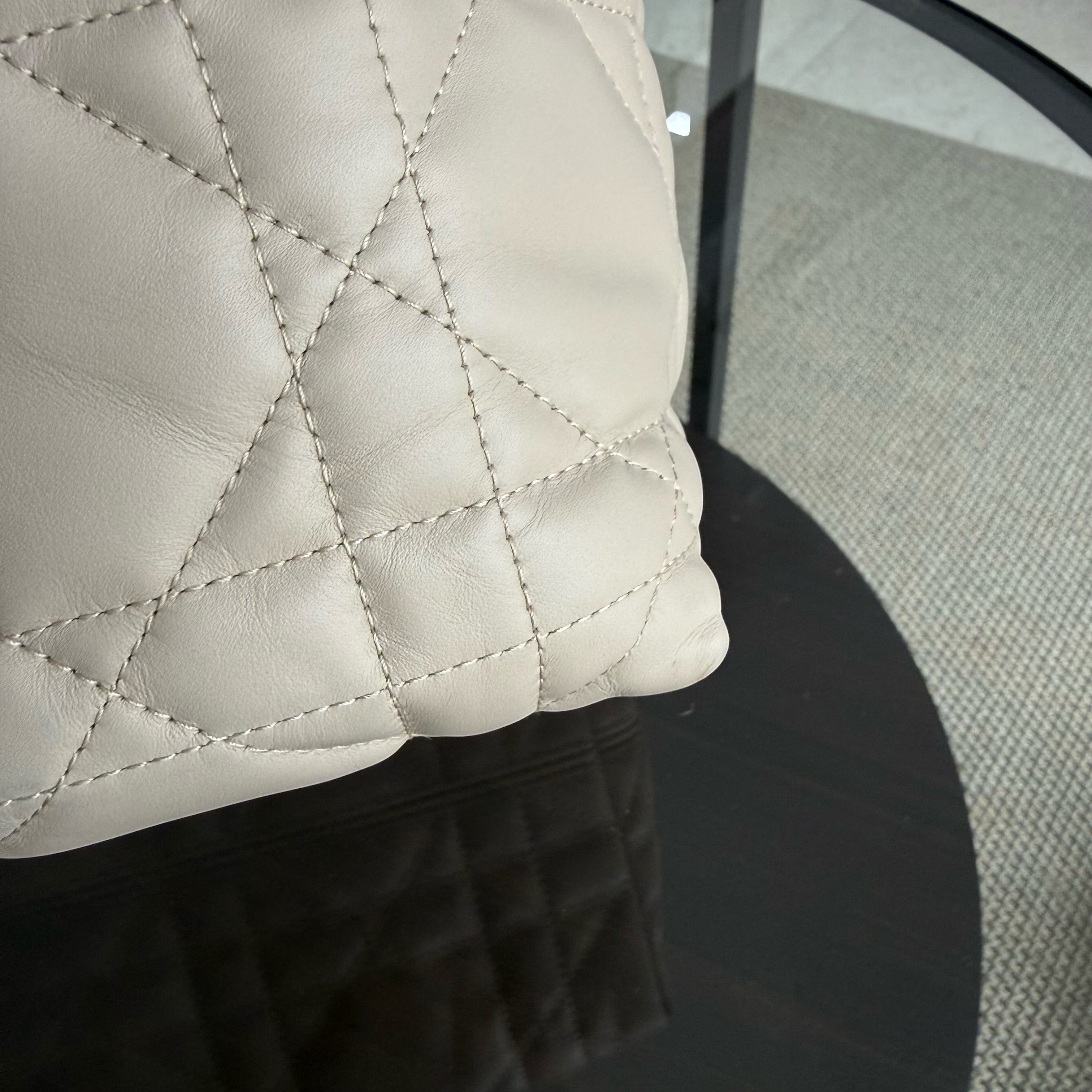 Dior Toujours Macrocannage Quilt Calfskin Medium tote bag