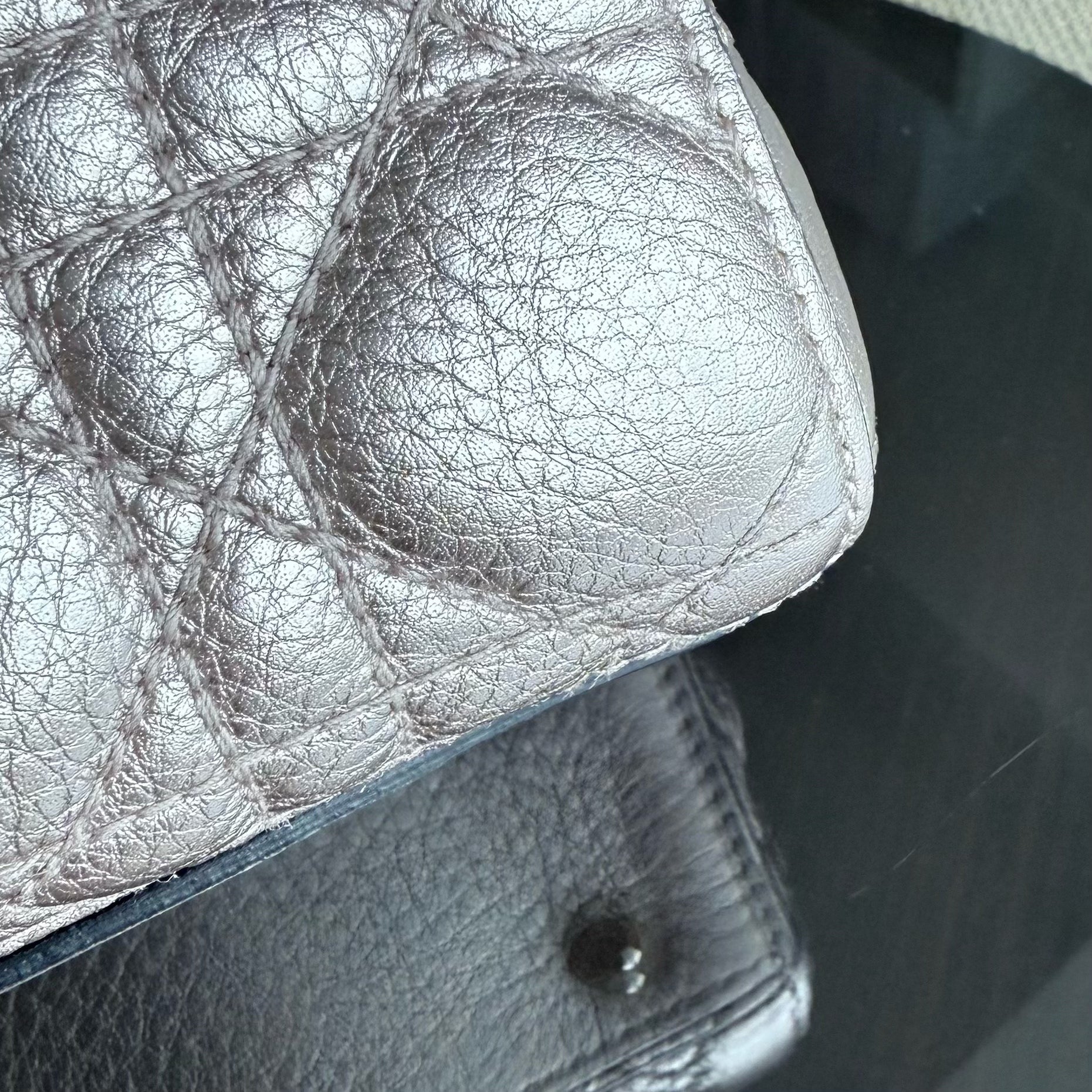 Dior Lady Small - Cannage Clafskin Rose Gold Metallic Gold Hardware