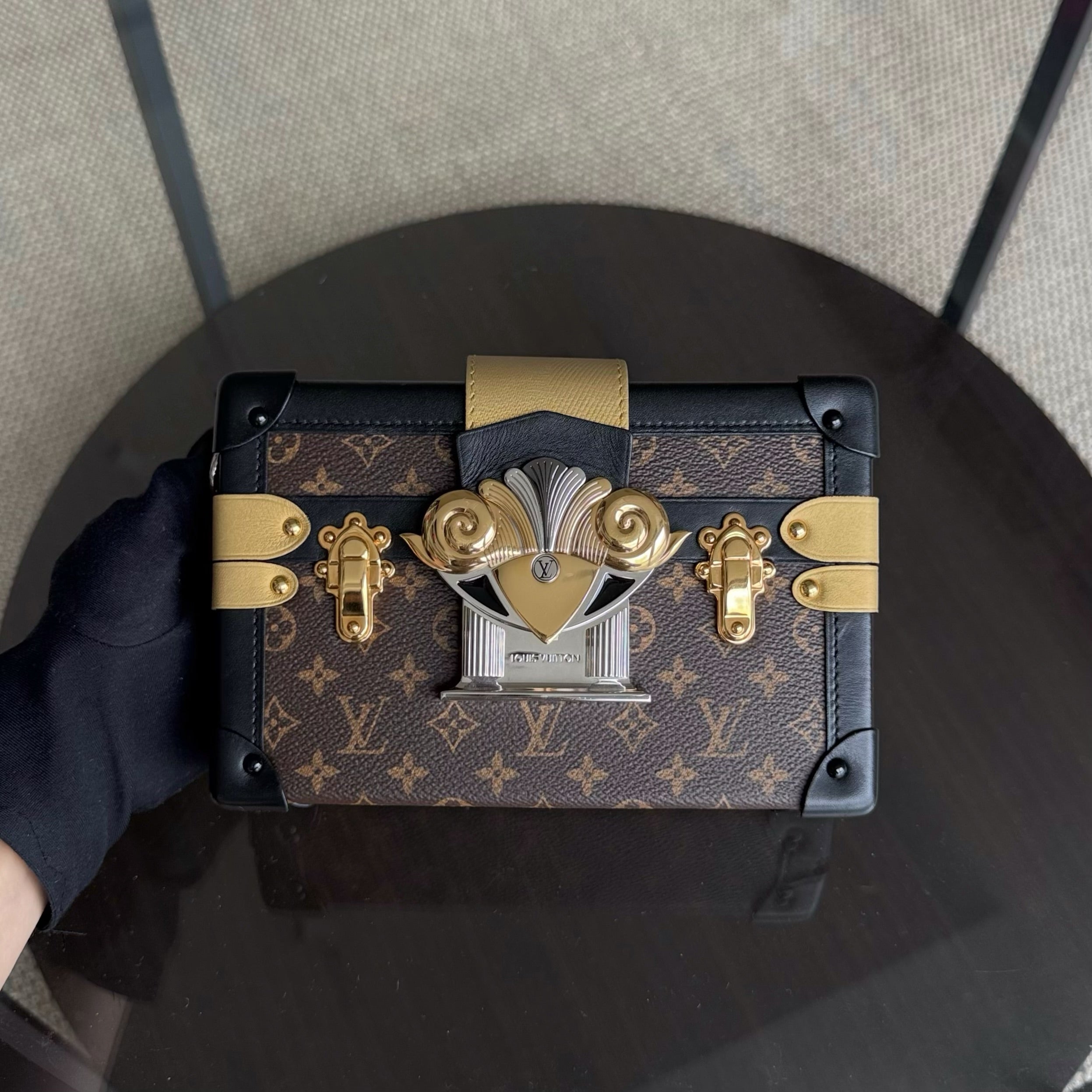 Louis Vuitton Petite Malle - Canvas Monogram Box Limited Edition Crossbody