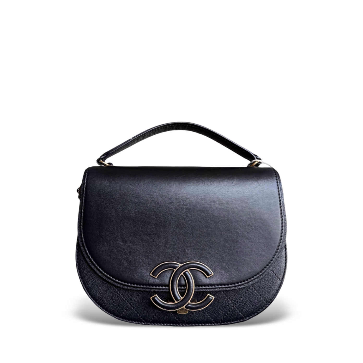 Chanel Coco Curve Cuba - Quilted Calfskin Black Gold Hardware Series 23