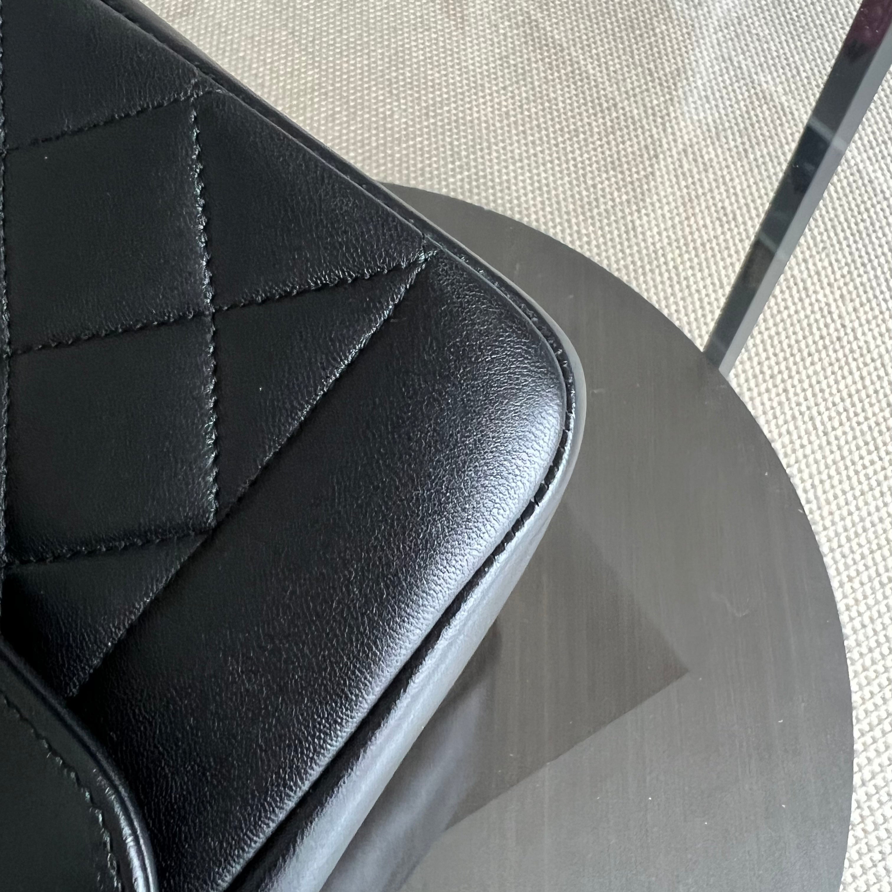 Chanel Chic With Me Flap - Seasonal Flap Black Lambskin Large Gold Hardware Series 18