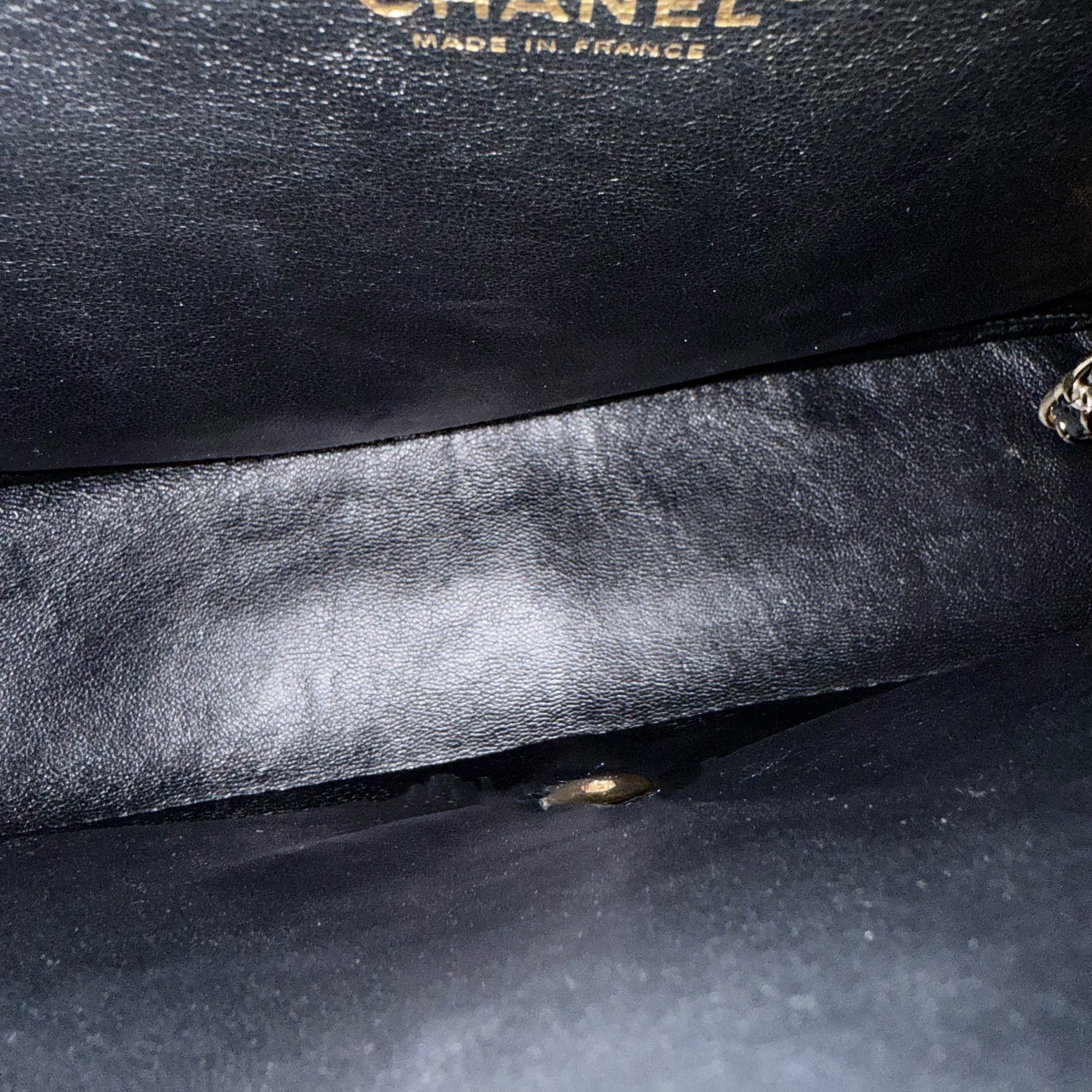 Chanel Classic Flap Maxi - Caviar 33CM Quilted Black Gold Hardware Series 13