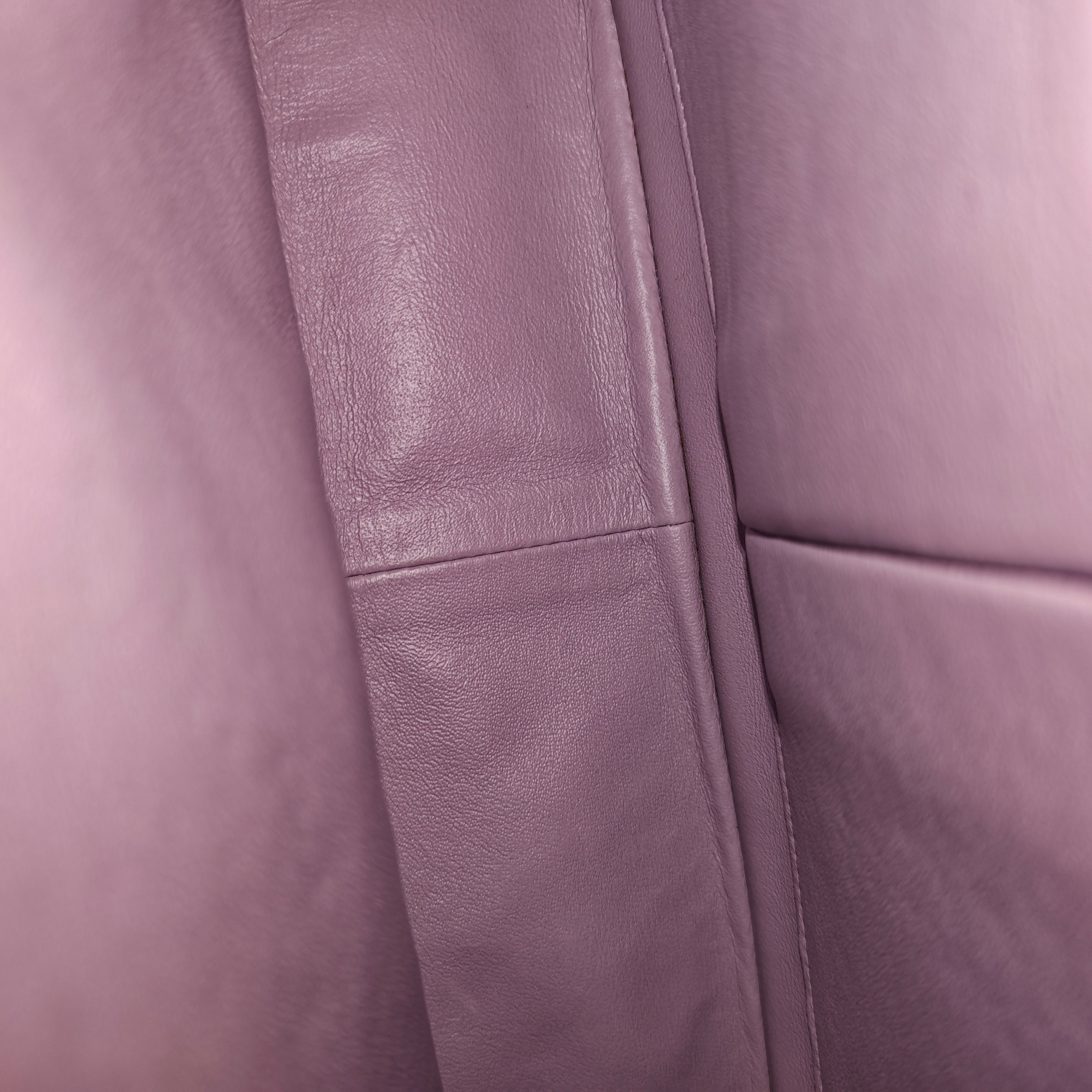 Chanel Classic Flap Jumbo - Double Flap 30CM Quilted Lambskin Light Violet Hardware Series 16