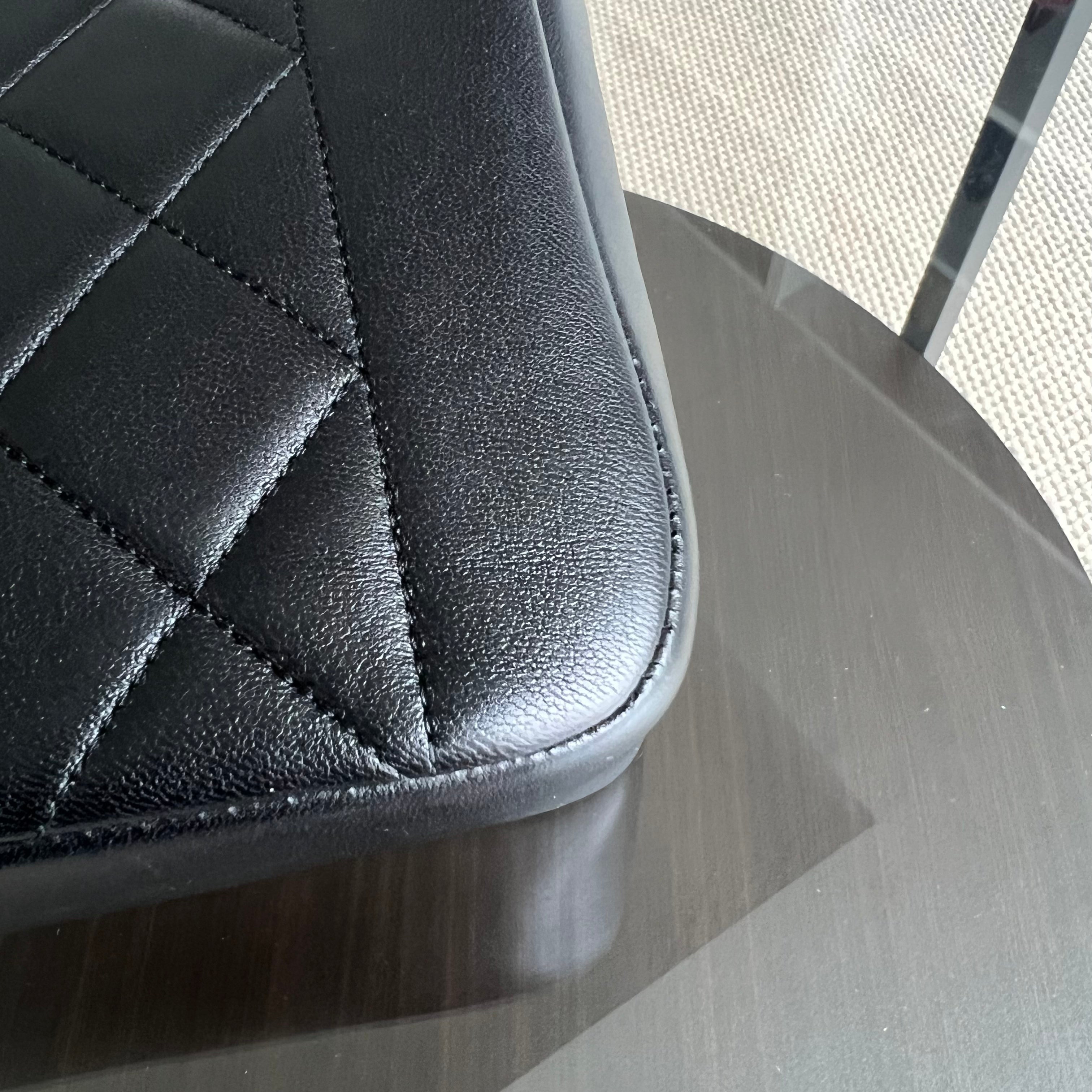 Chanel Chic With Me Flap - Seasonal Flap Black Lambskin Large Gold Hardware Series 18