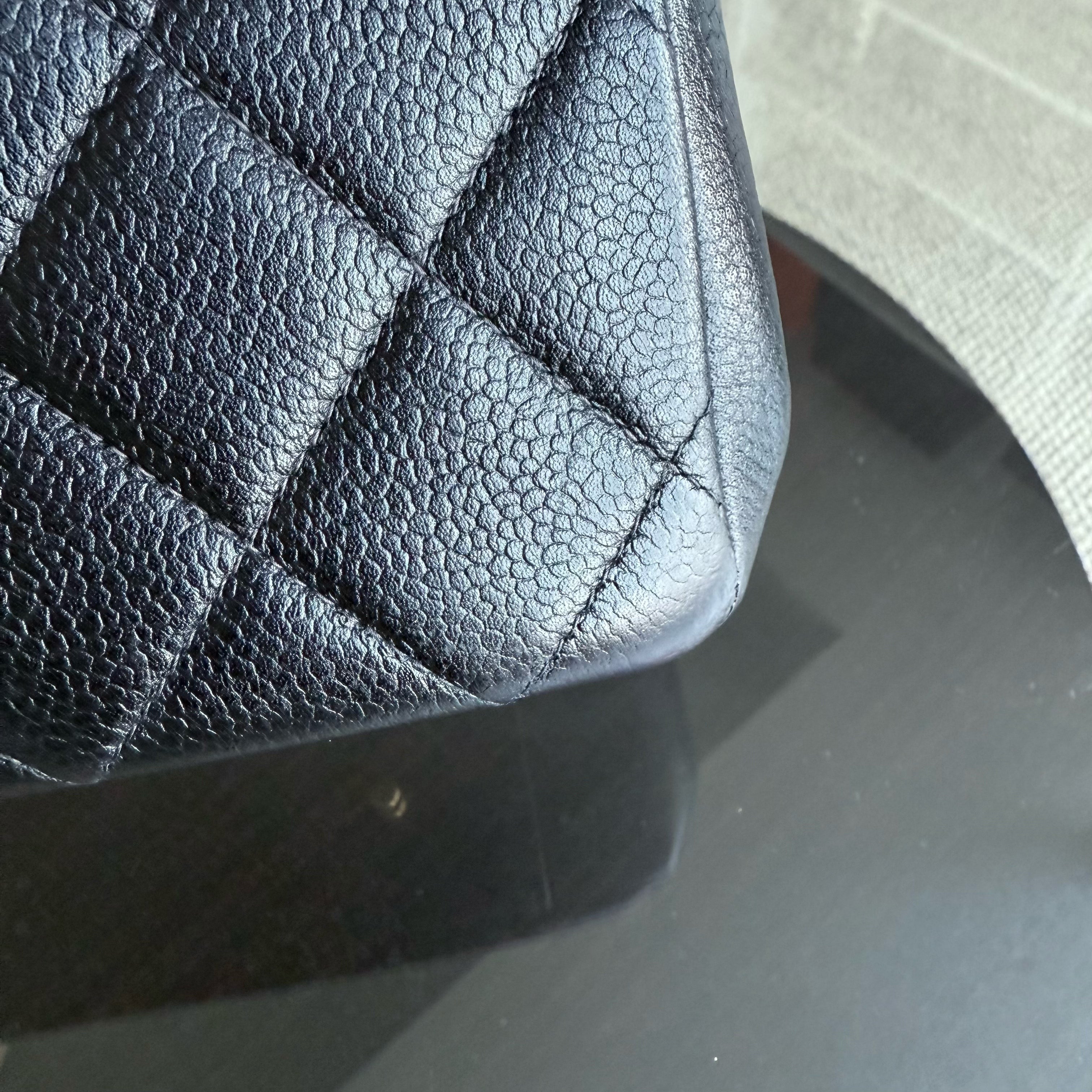 Chanel Timeless Tote - Caviar Quilted Grained Calfskin Black Gold Hardware Series 4