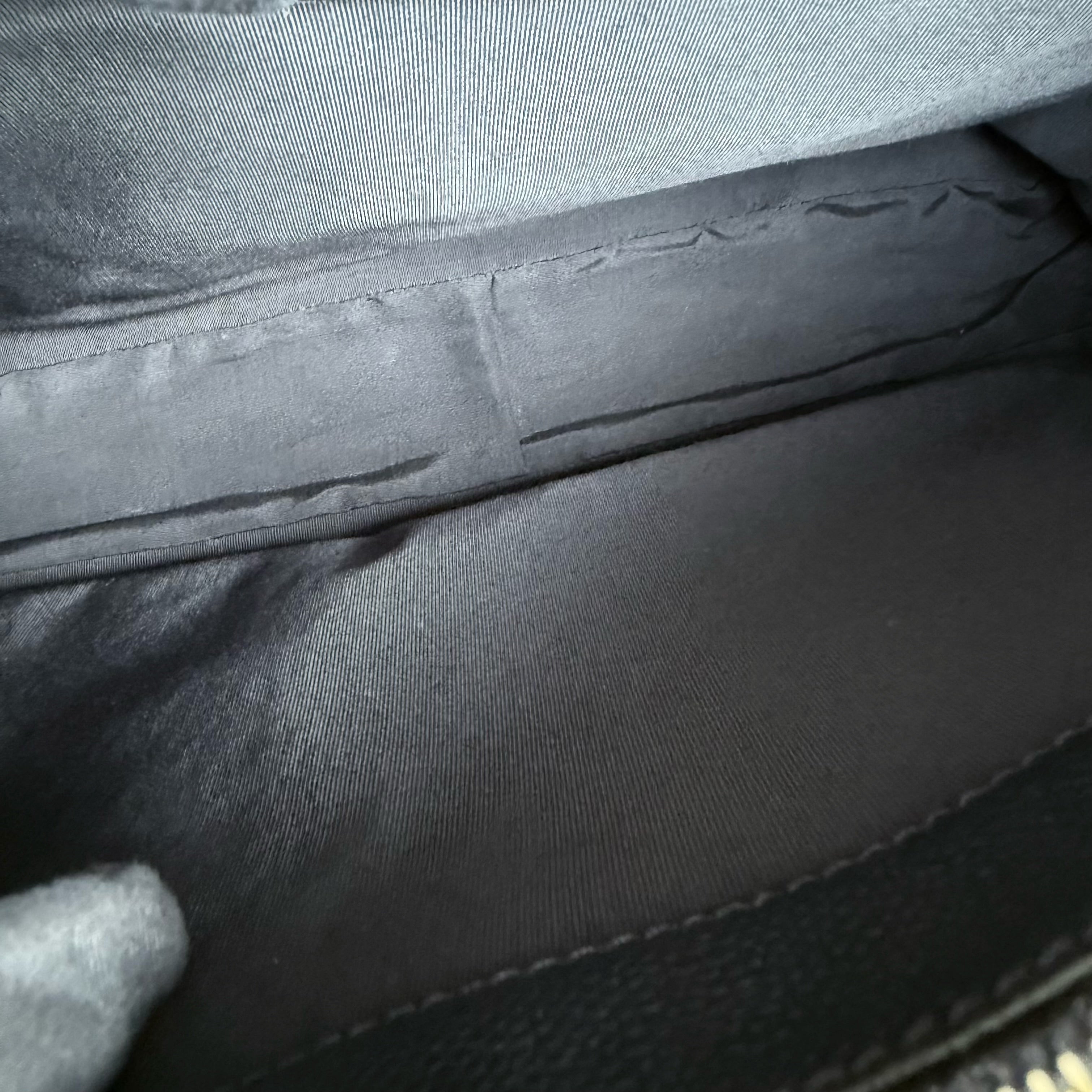 Chanel GST Grand Shopping Tote - Caviar Quilted Black Gold Hardware Series 12